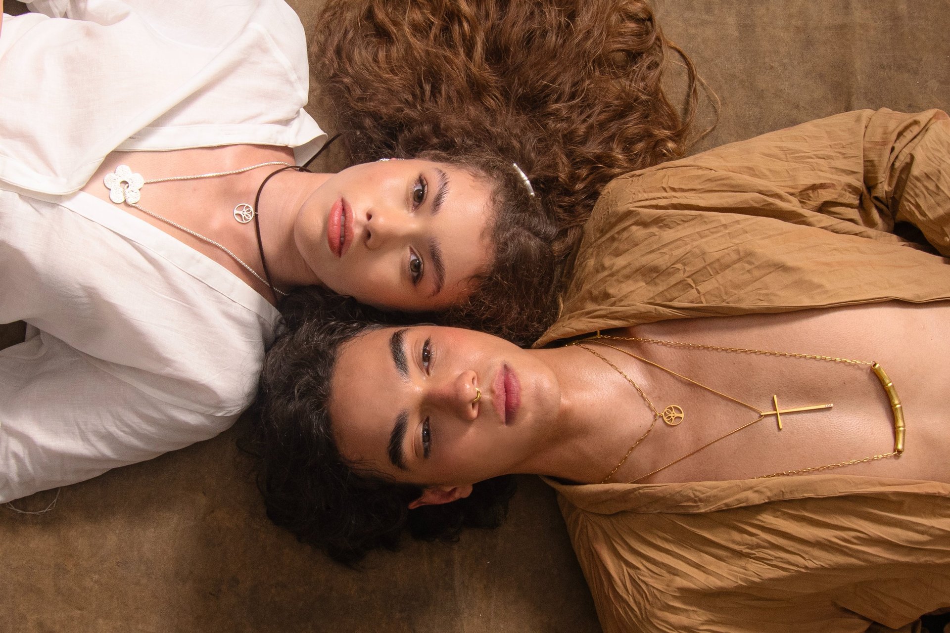 red and green flower petals on brown paper bag