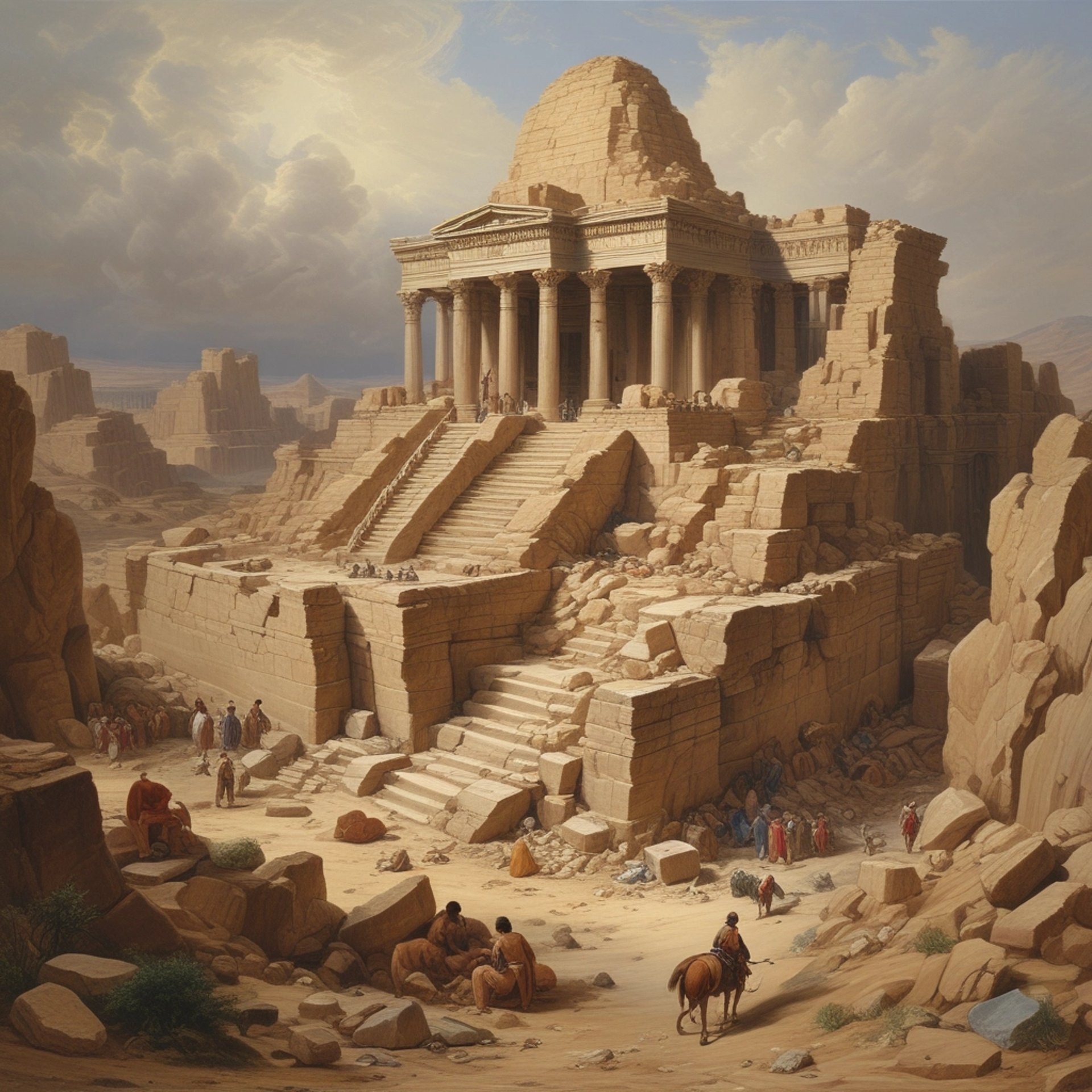 mountain range under blue sky