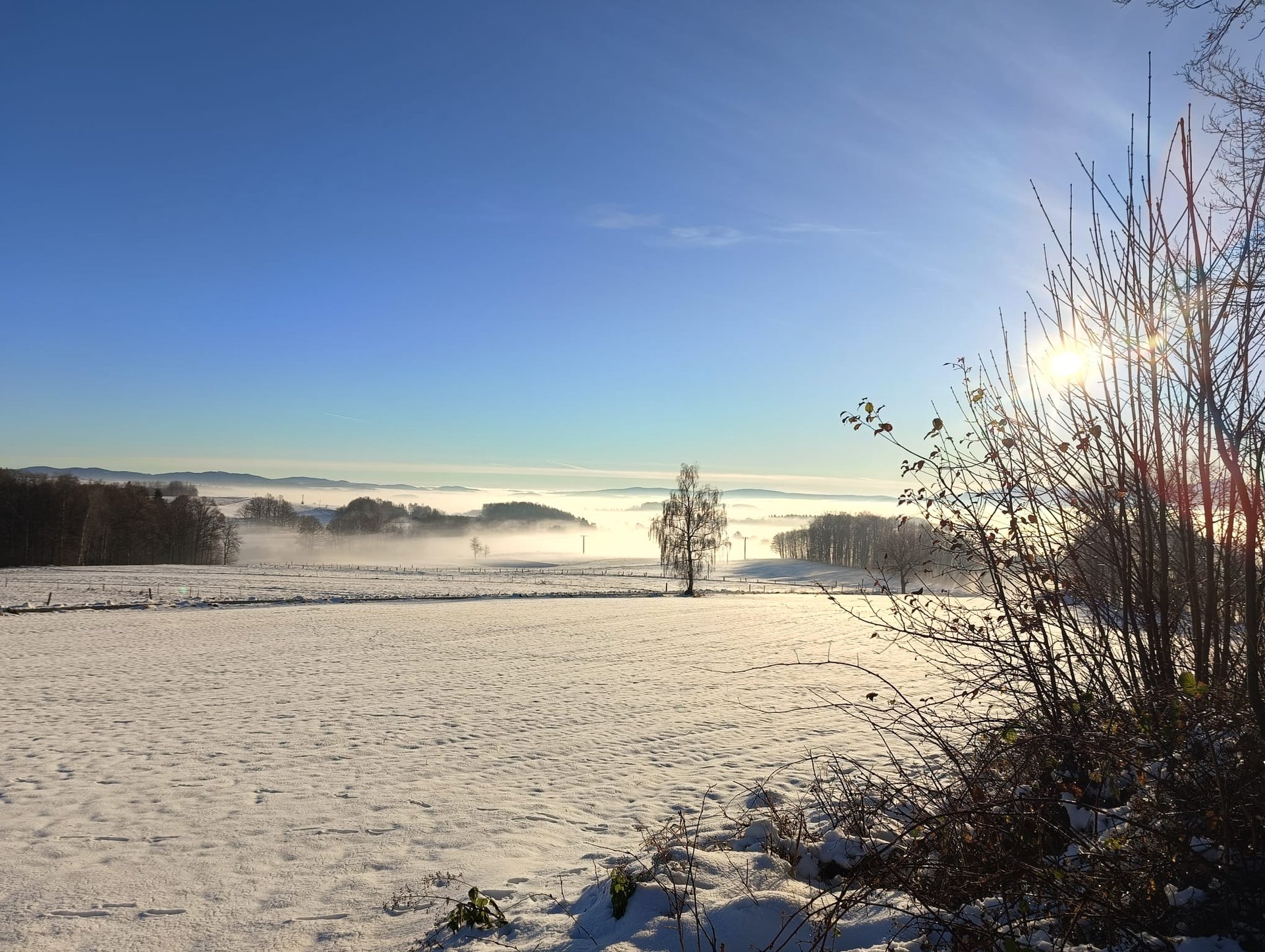 mountain range under blue sky