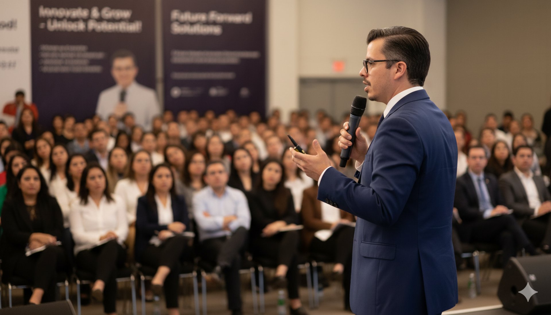 low light photography of armchairs in front of desk
