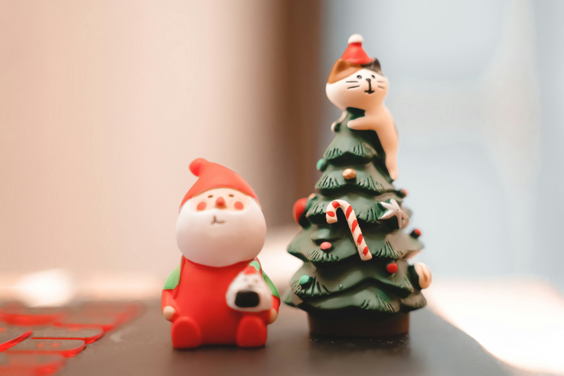 a christmas tree decorated with ornaments and lights