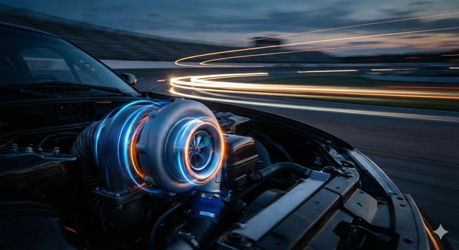 black and silver car engine