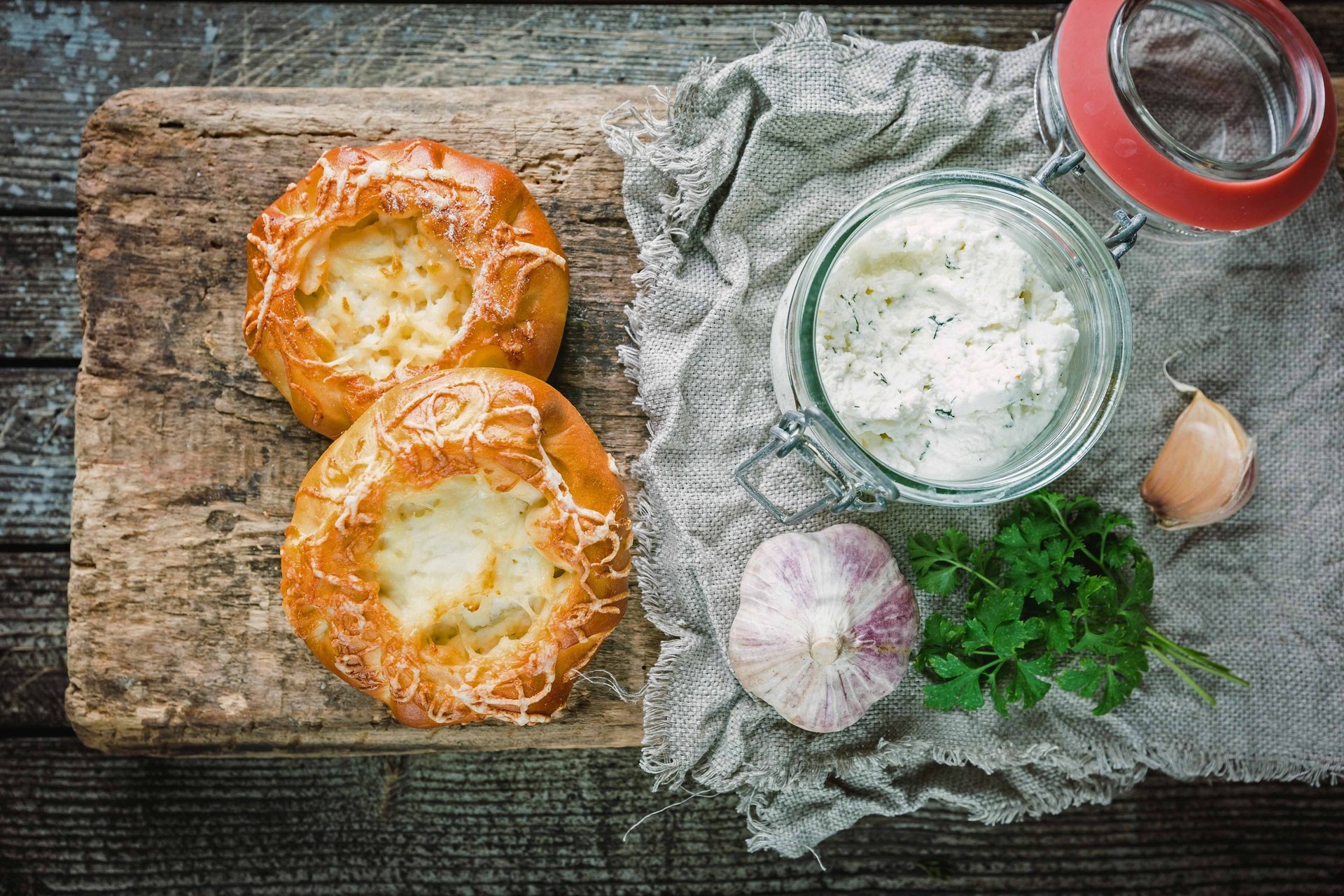 an abstract photo of a curved building with a blue sky in the background