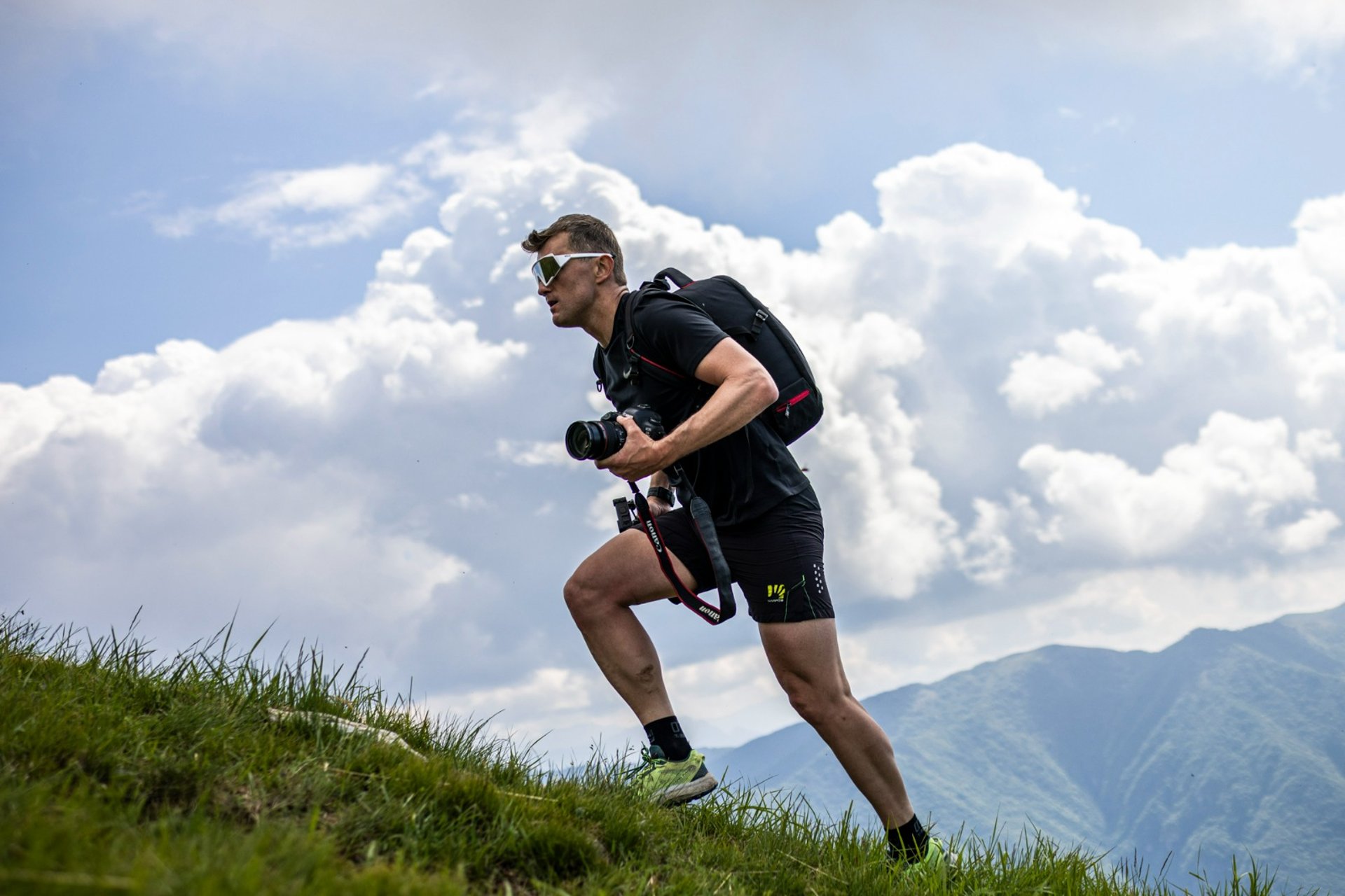 black blue and yellow textile