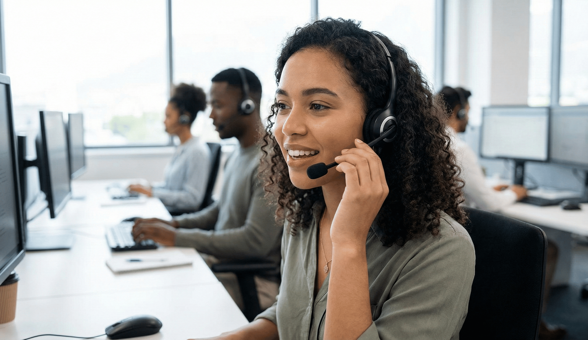 gray computer monitor