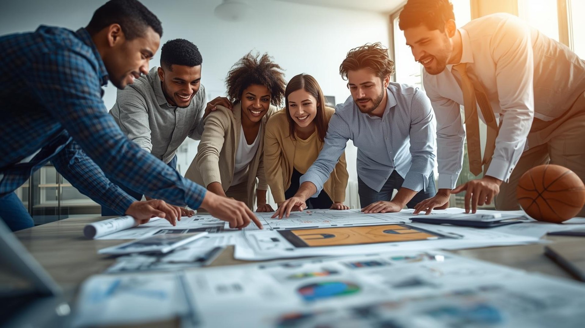 an abstract photo of a curved building with a blue sky in the background