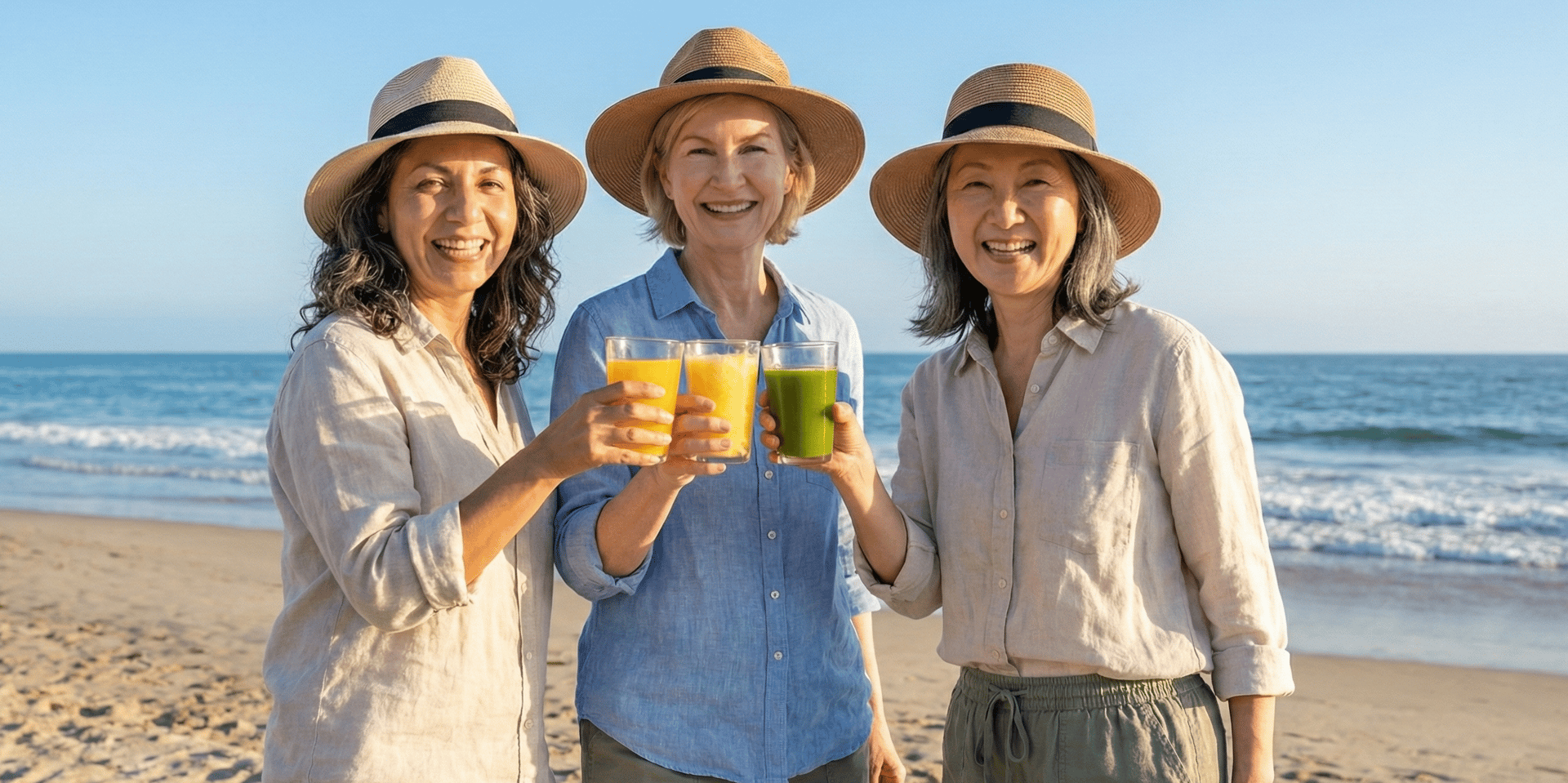 an abstract photo of a curved building with a blue sky in the background