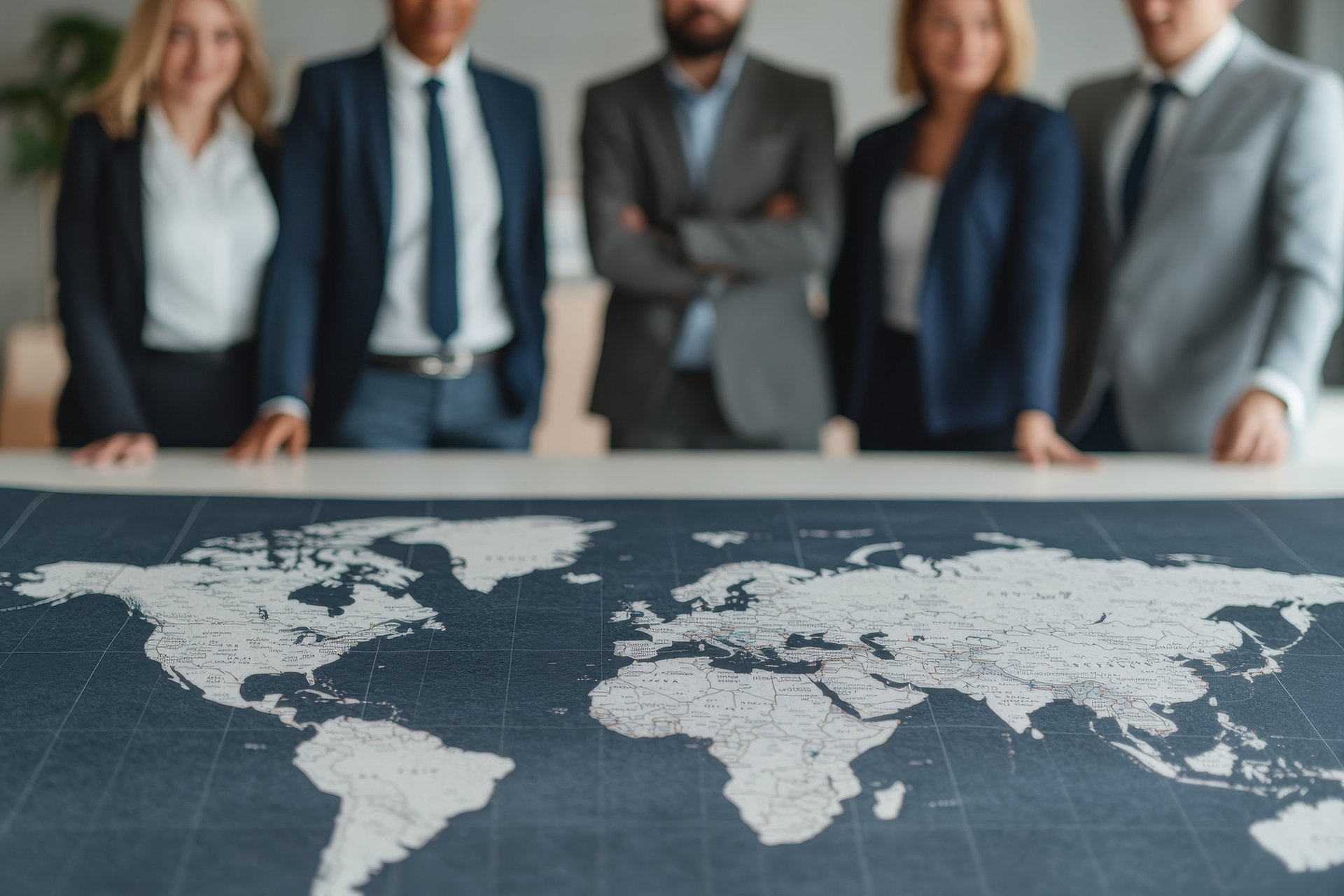 woman sitting around table holding tablet