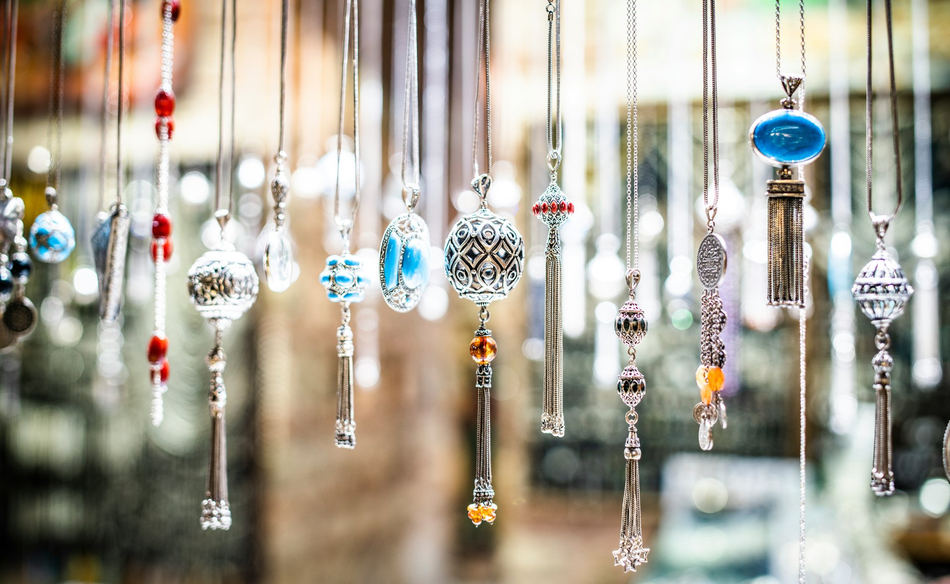 an abstract photo of a curved building with a blue sky in the background