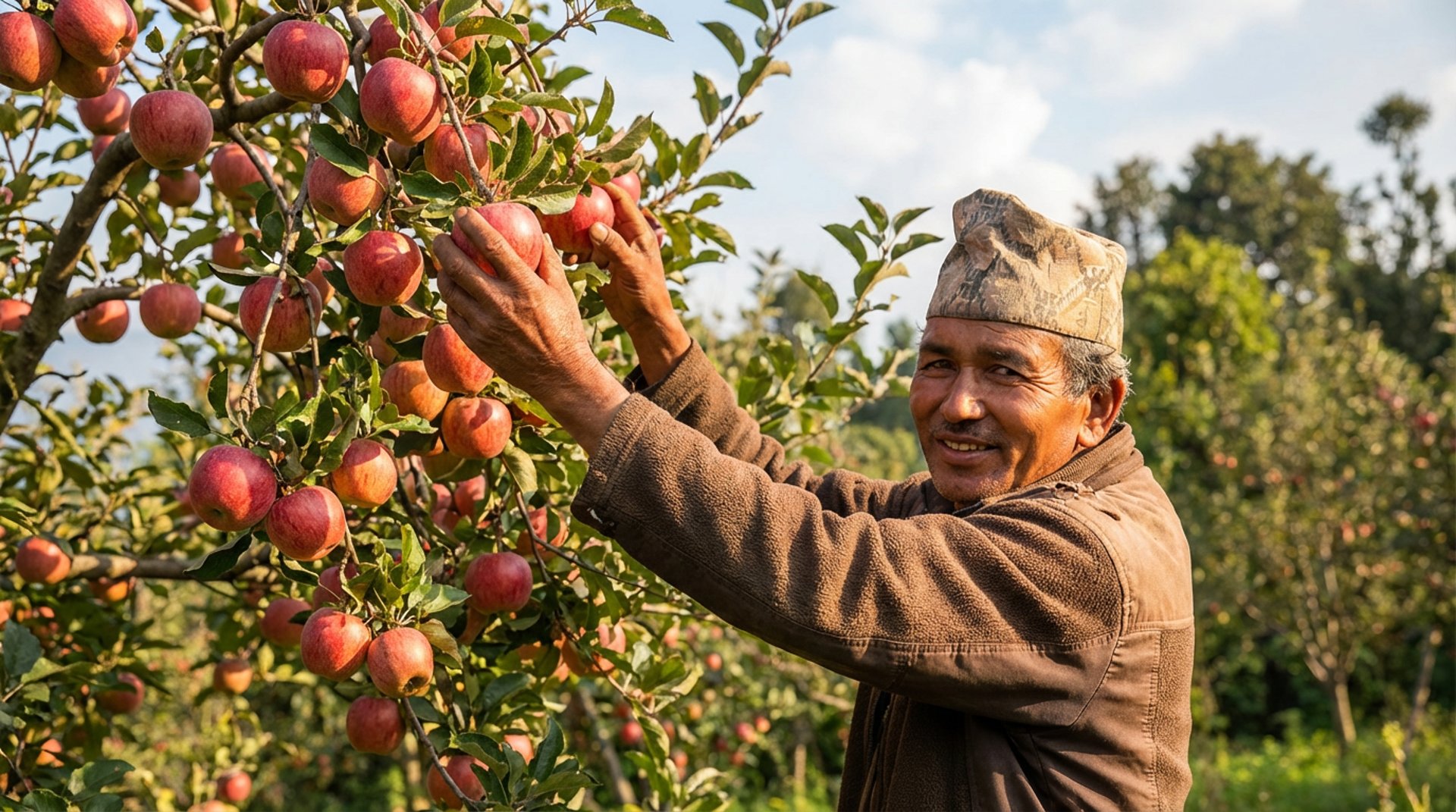 woman holding dried flower