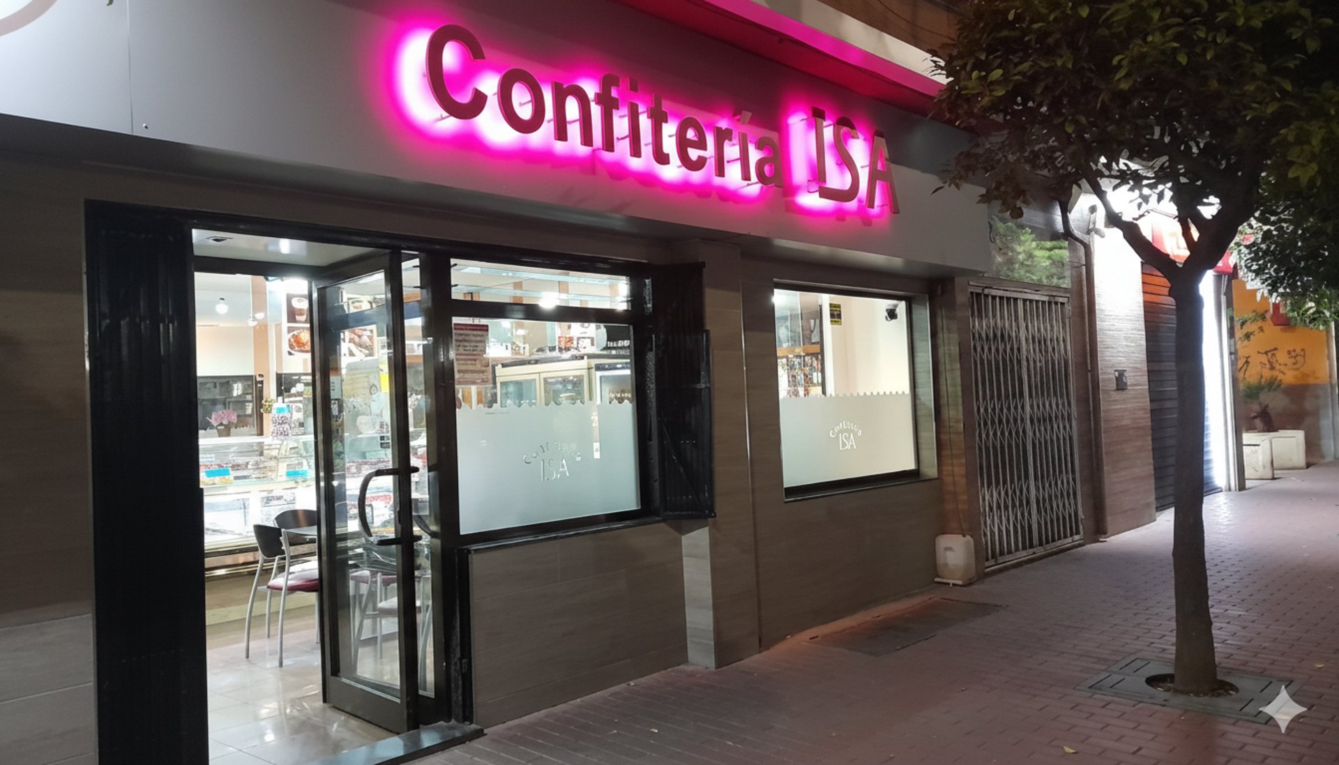 an abstract photo of a curved building with a blue sky in the background