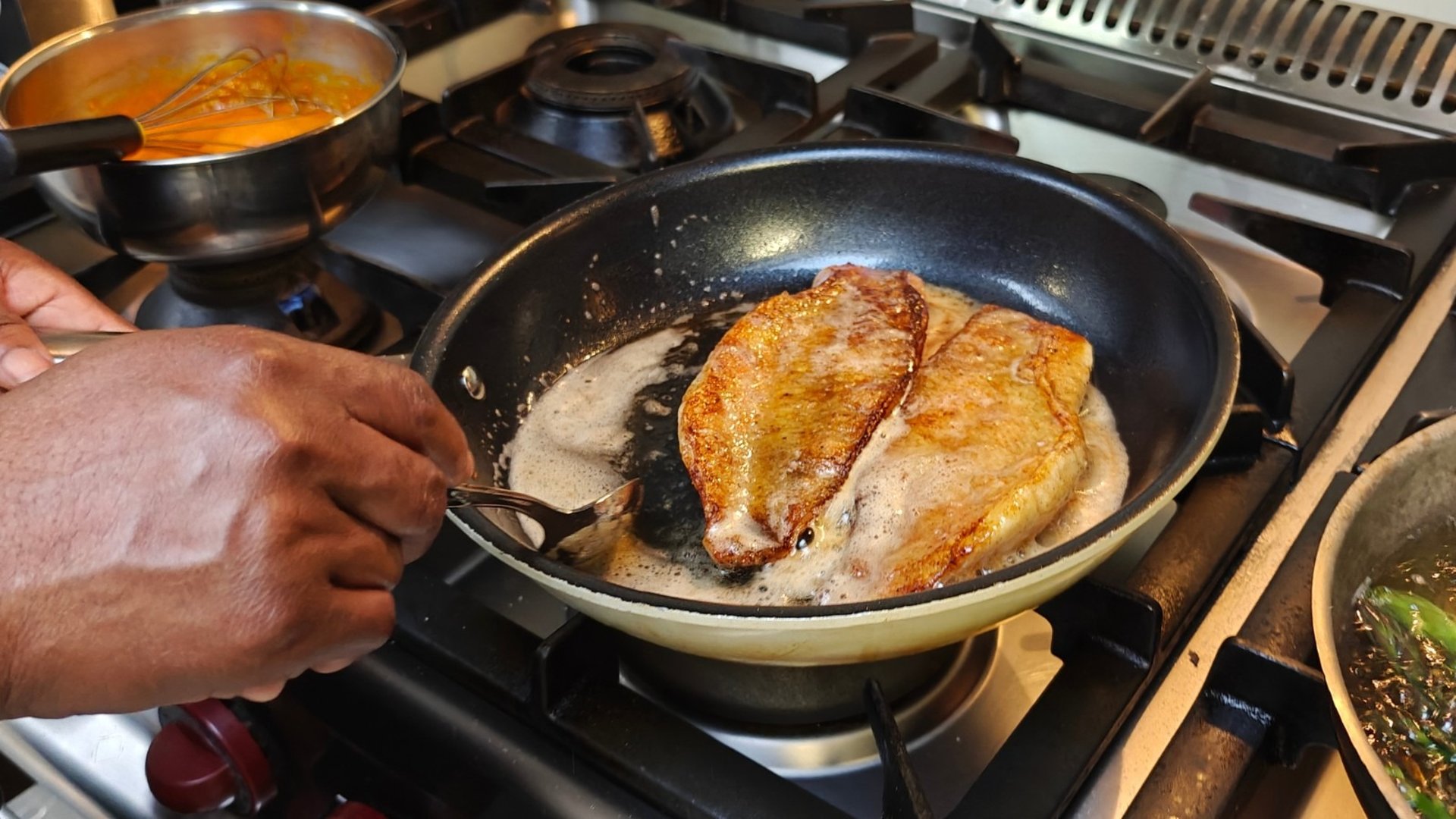 Studying the craft of cooking fish