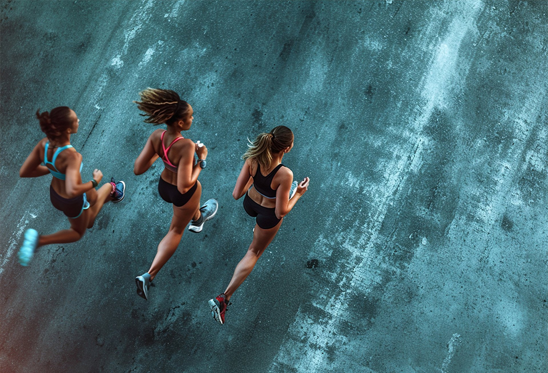 an abstract photo of a curved building with a blue sky in the background