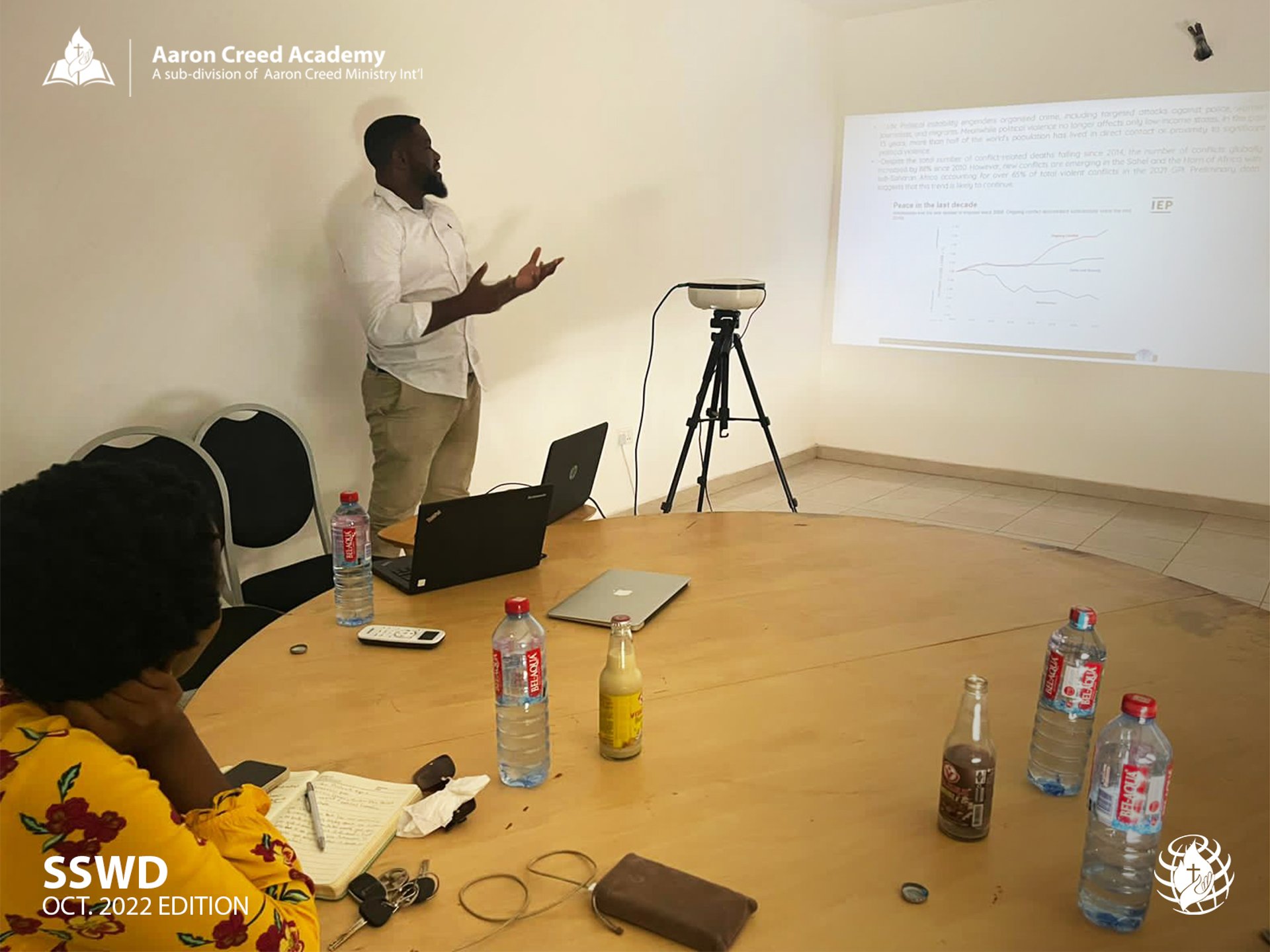 an abstract photo of a curved building with a blue sky in the background