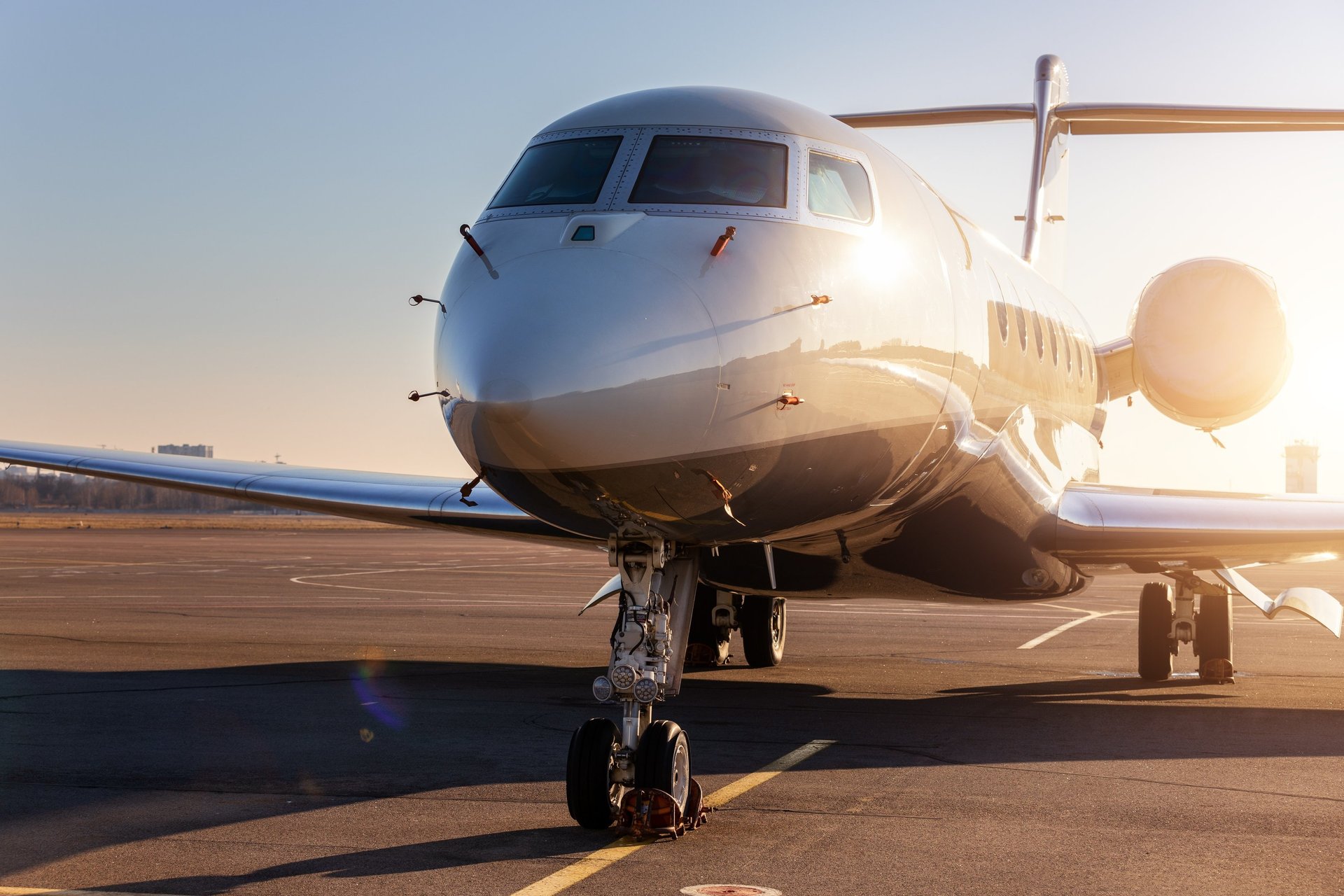 white passenger plane on airport during daytime