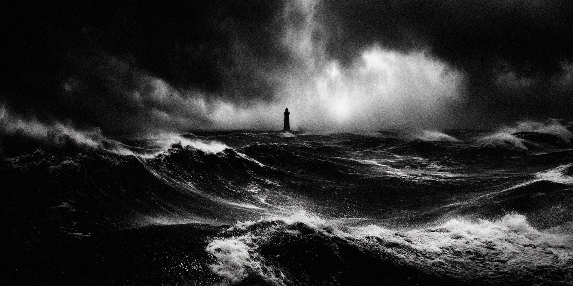 landscape-australia_lighthouse — Photographie N&B tirage unique 1/1 par Enzo Minardi