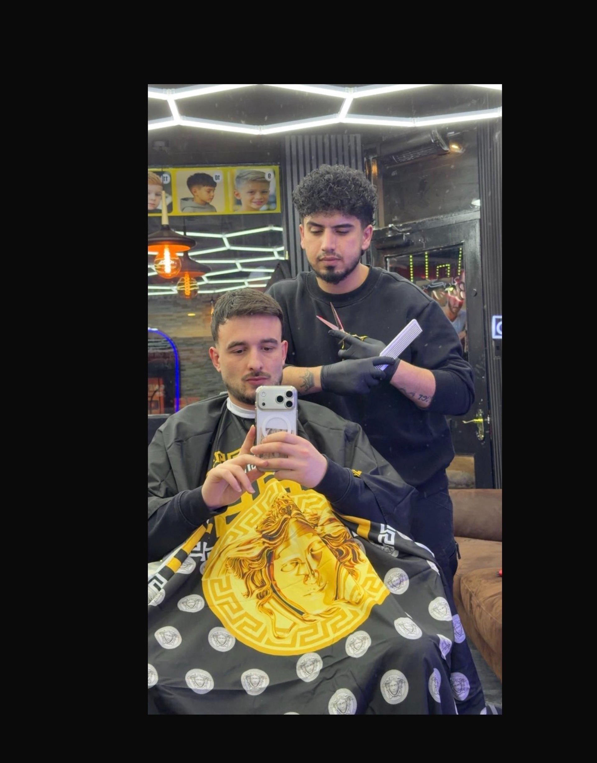 black and white bed linen