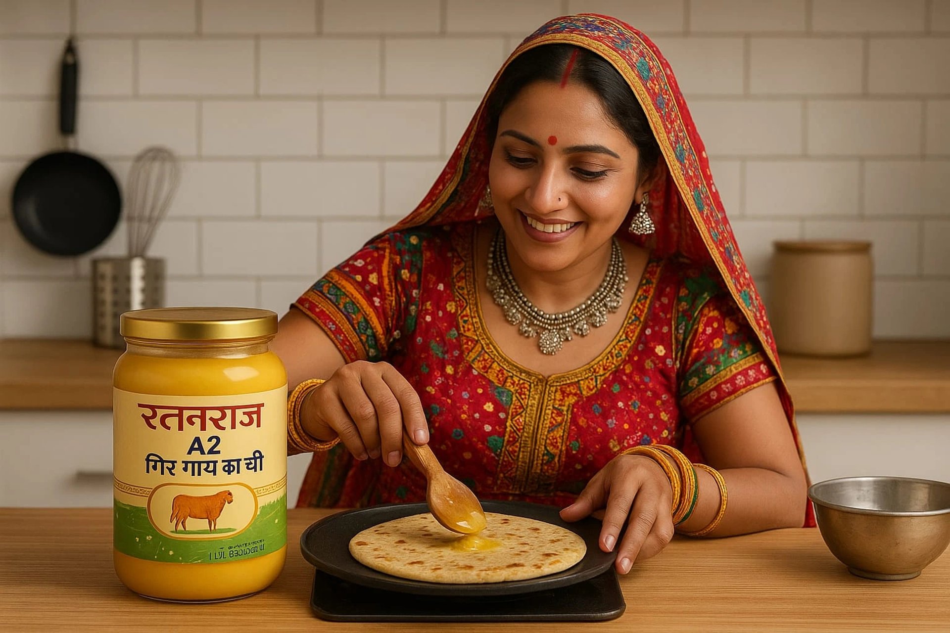 RATNARAJ A2 PREMIUM GIR COW GHEE
