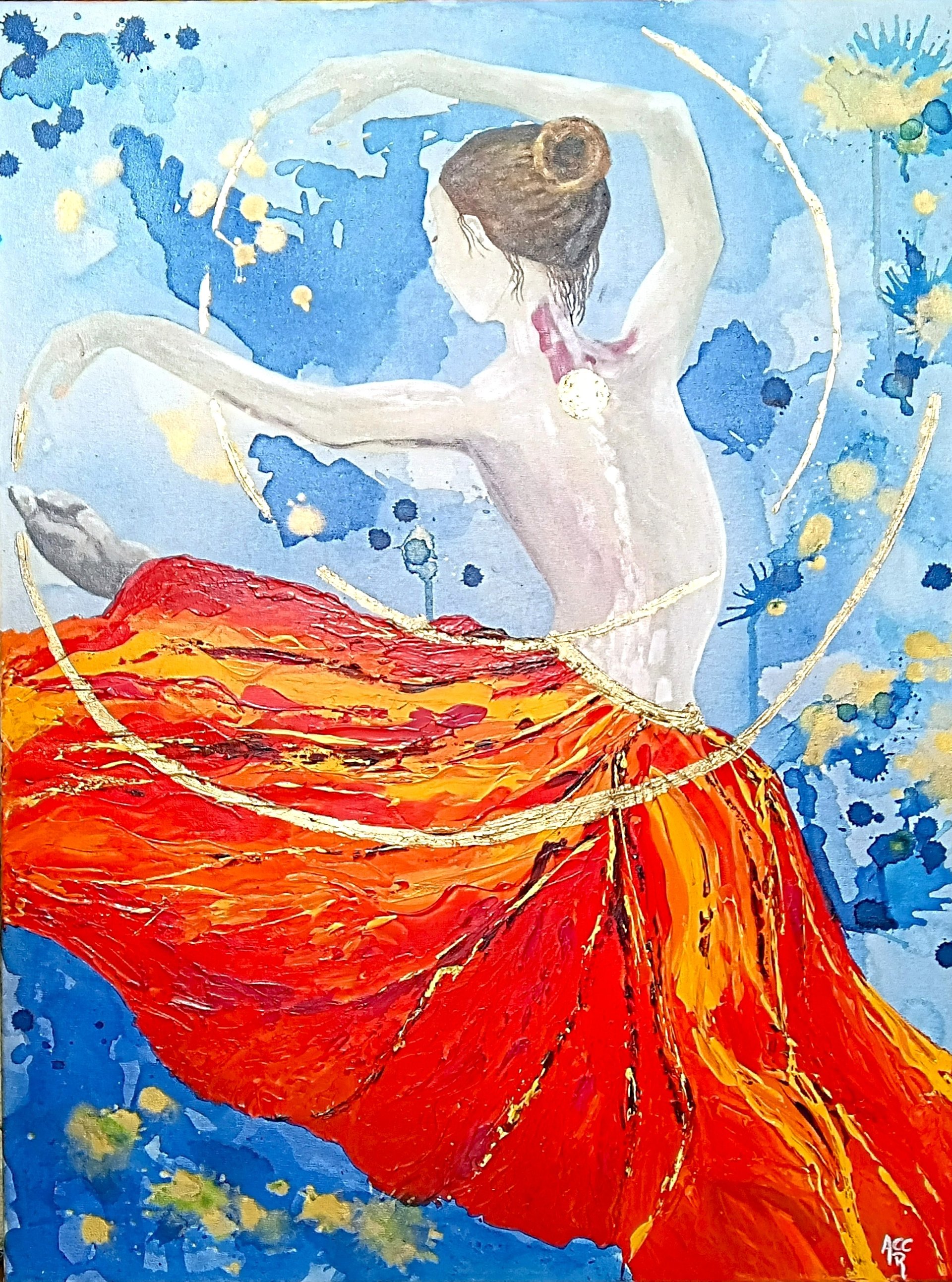 man and woman sitting on chair