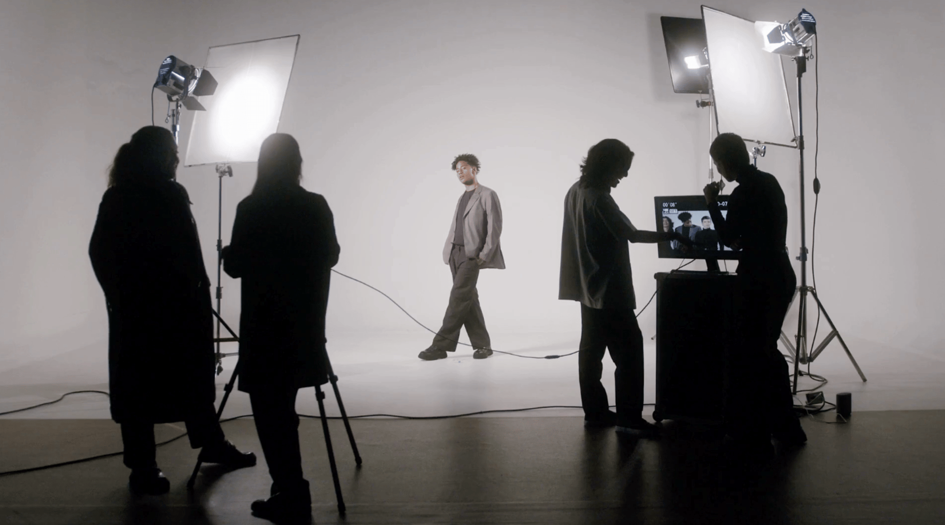 Photo shoot in studio 