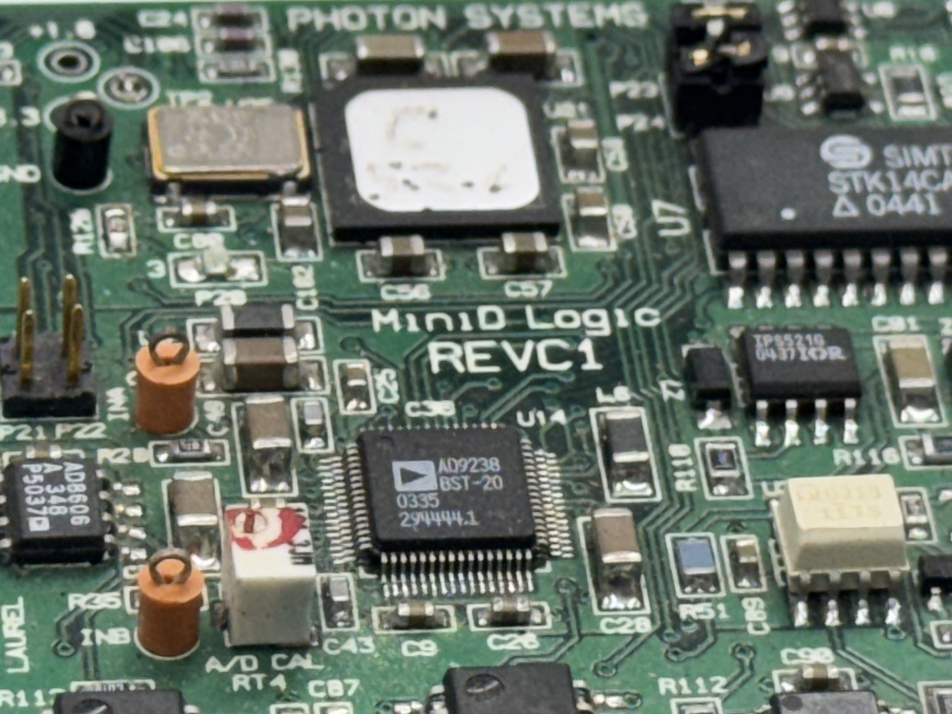 green and black circuit board