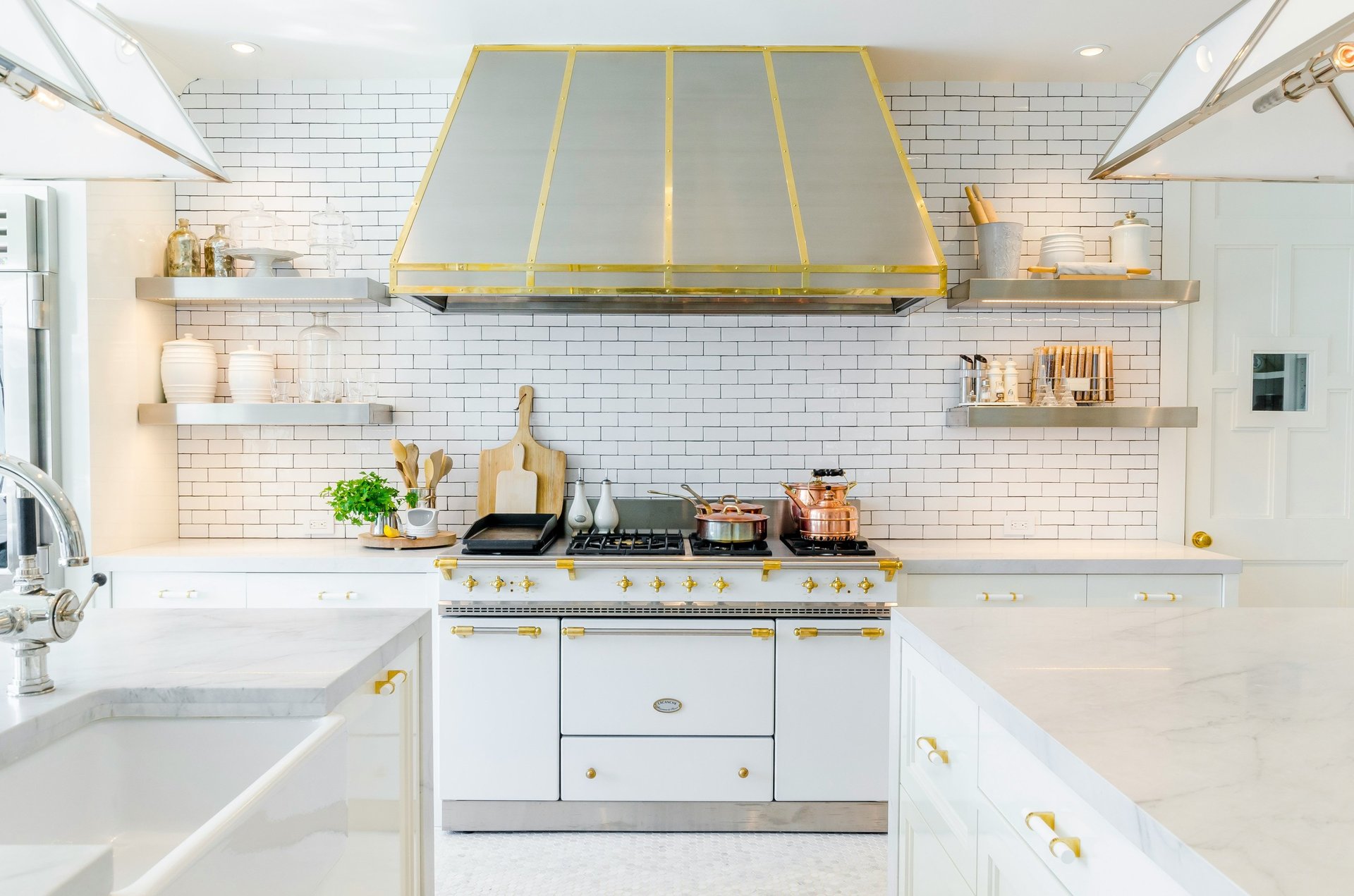 three black stools in kitchen