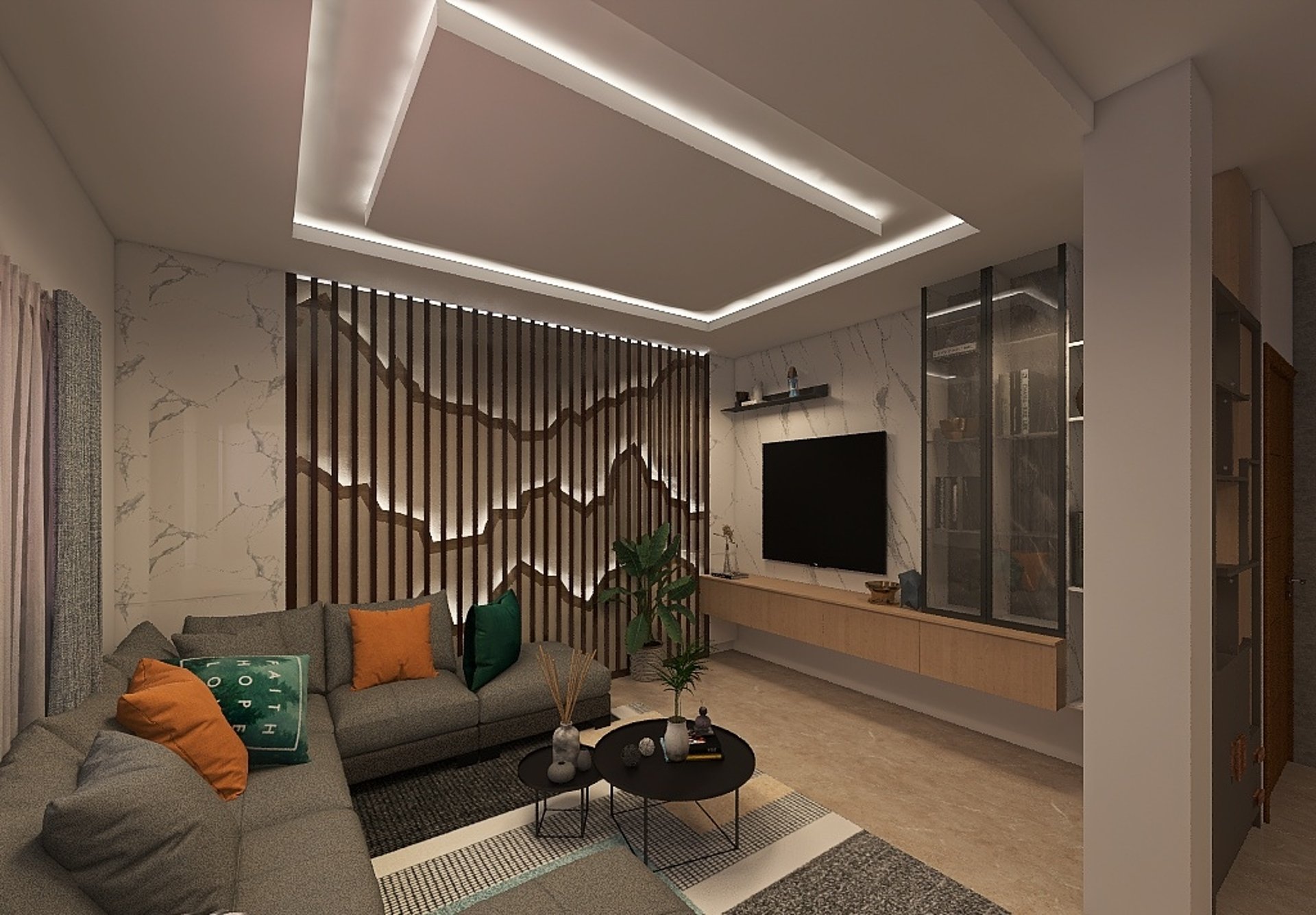 gray computer monitor