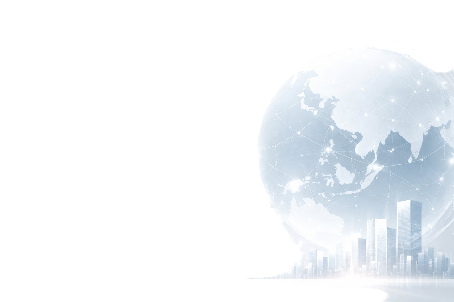 an abstract photo of a curved building with a blue sky in the background