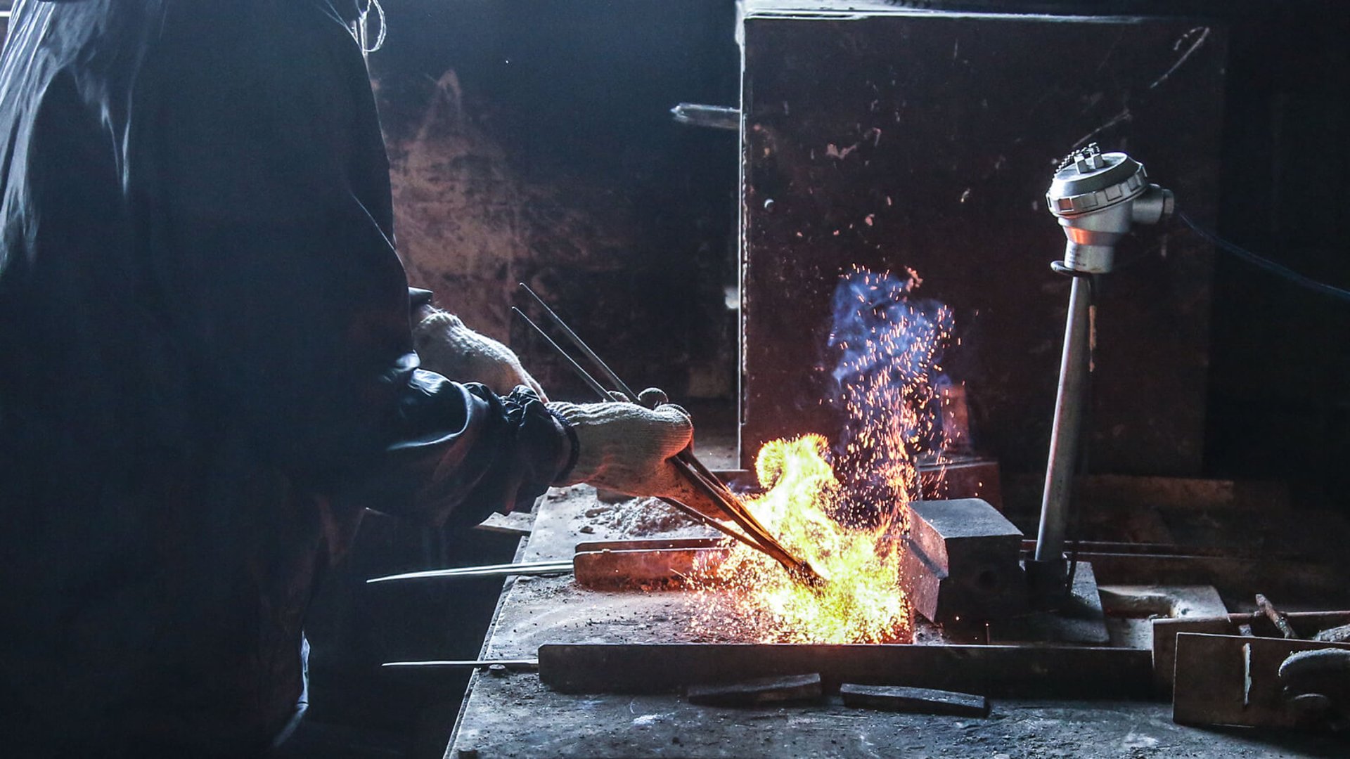 Tabata Knife Forging