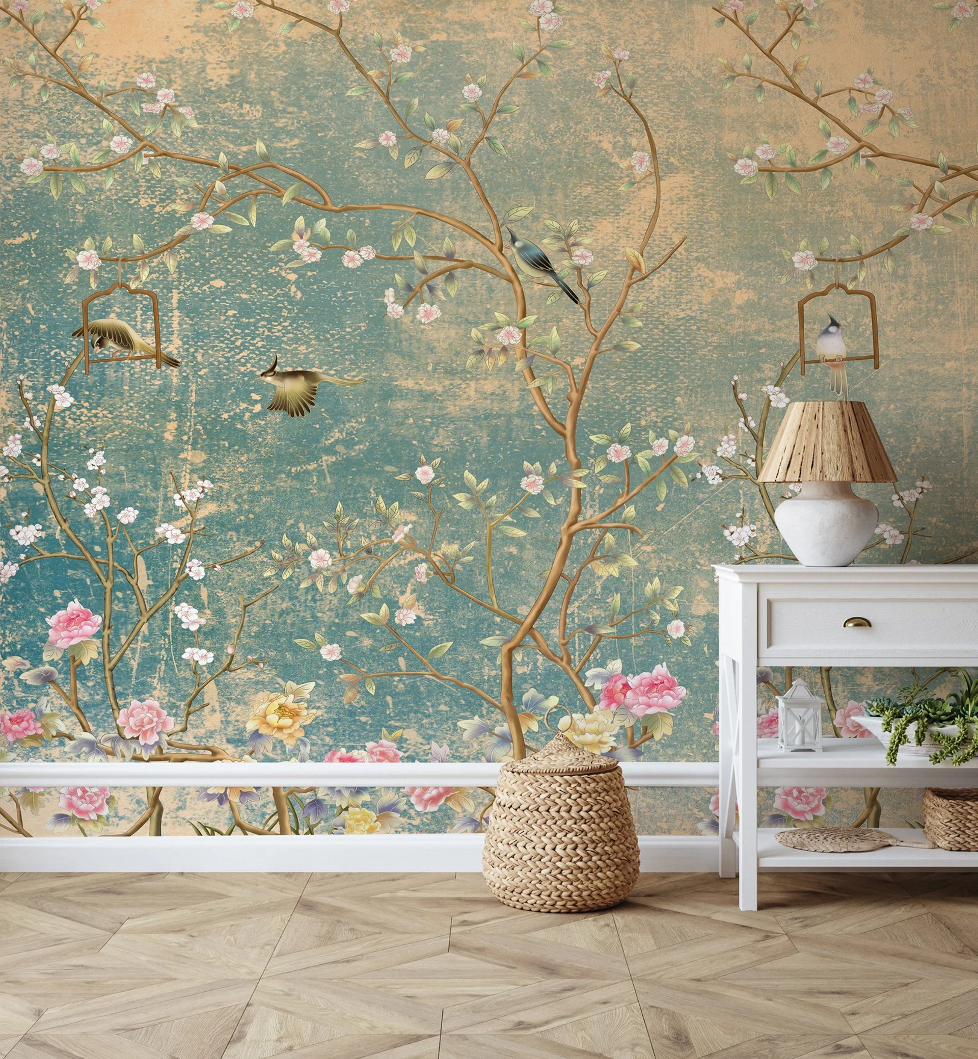 A room with a lot of books in it