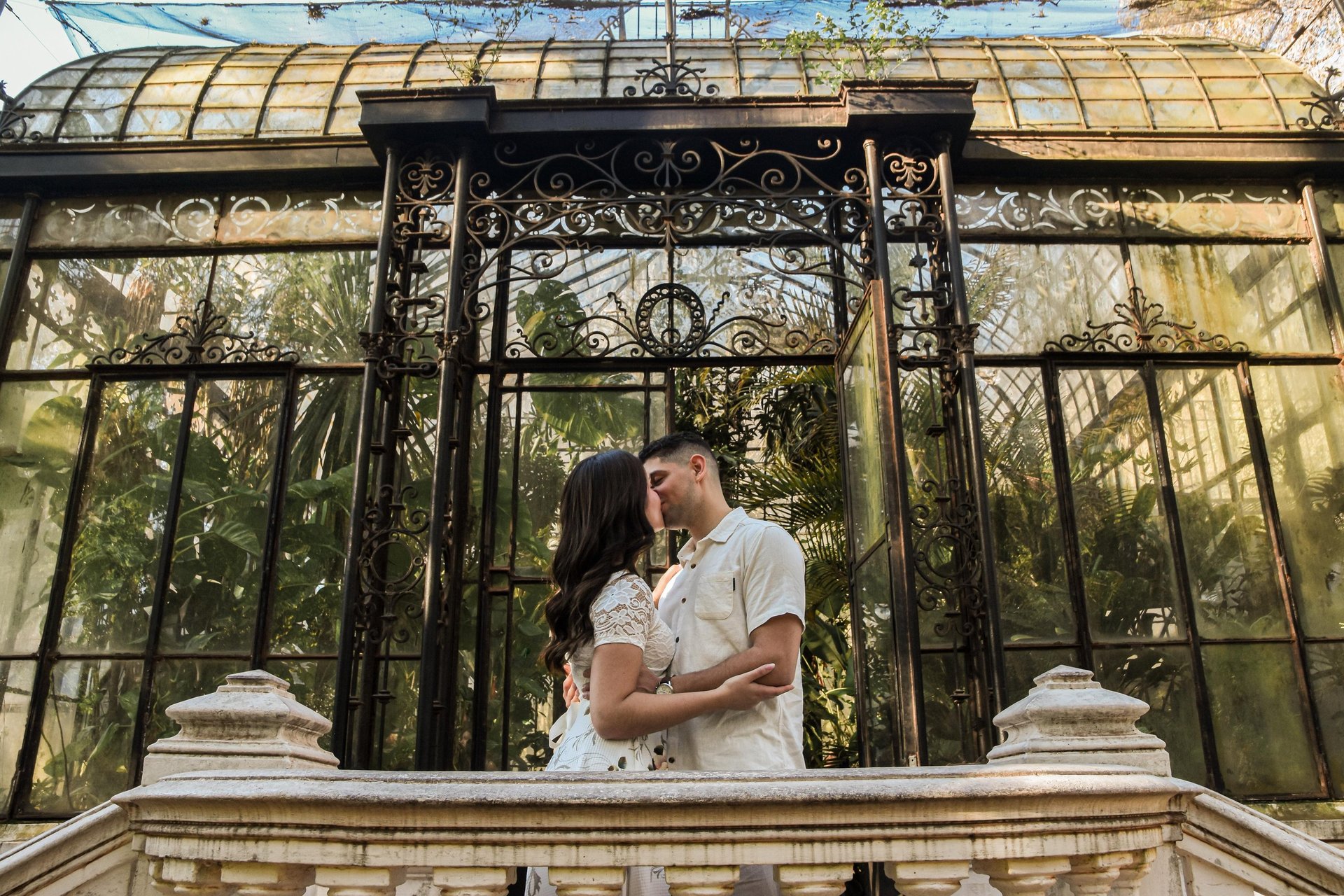 couple wearing silver-colored rings