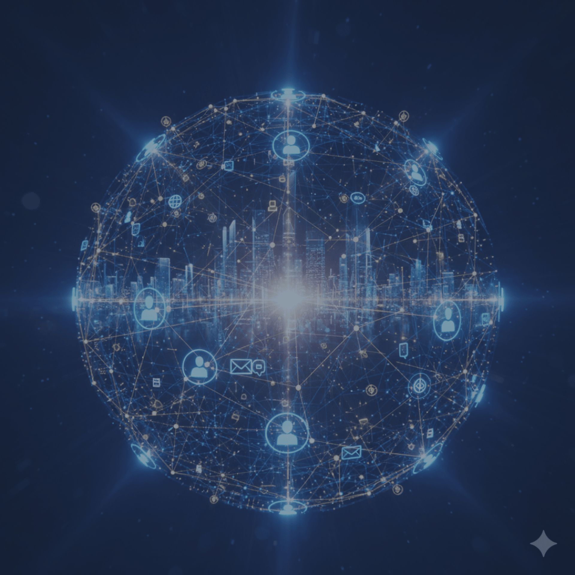 an abstract photo of a curved building with a blue sky in the background