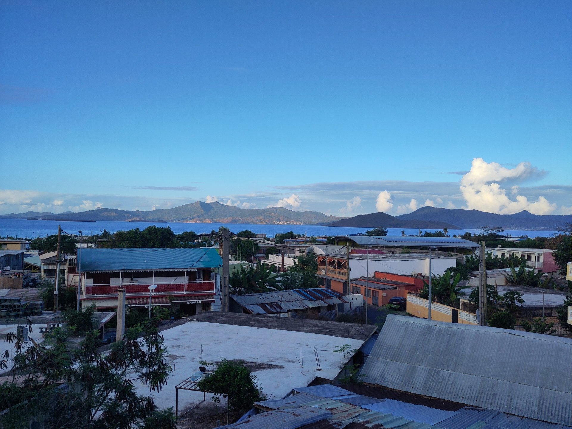 paysage mayotte pamandzi