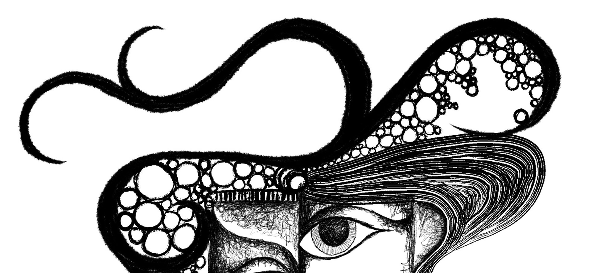 woman raising both arms with stripe light color