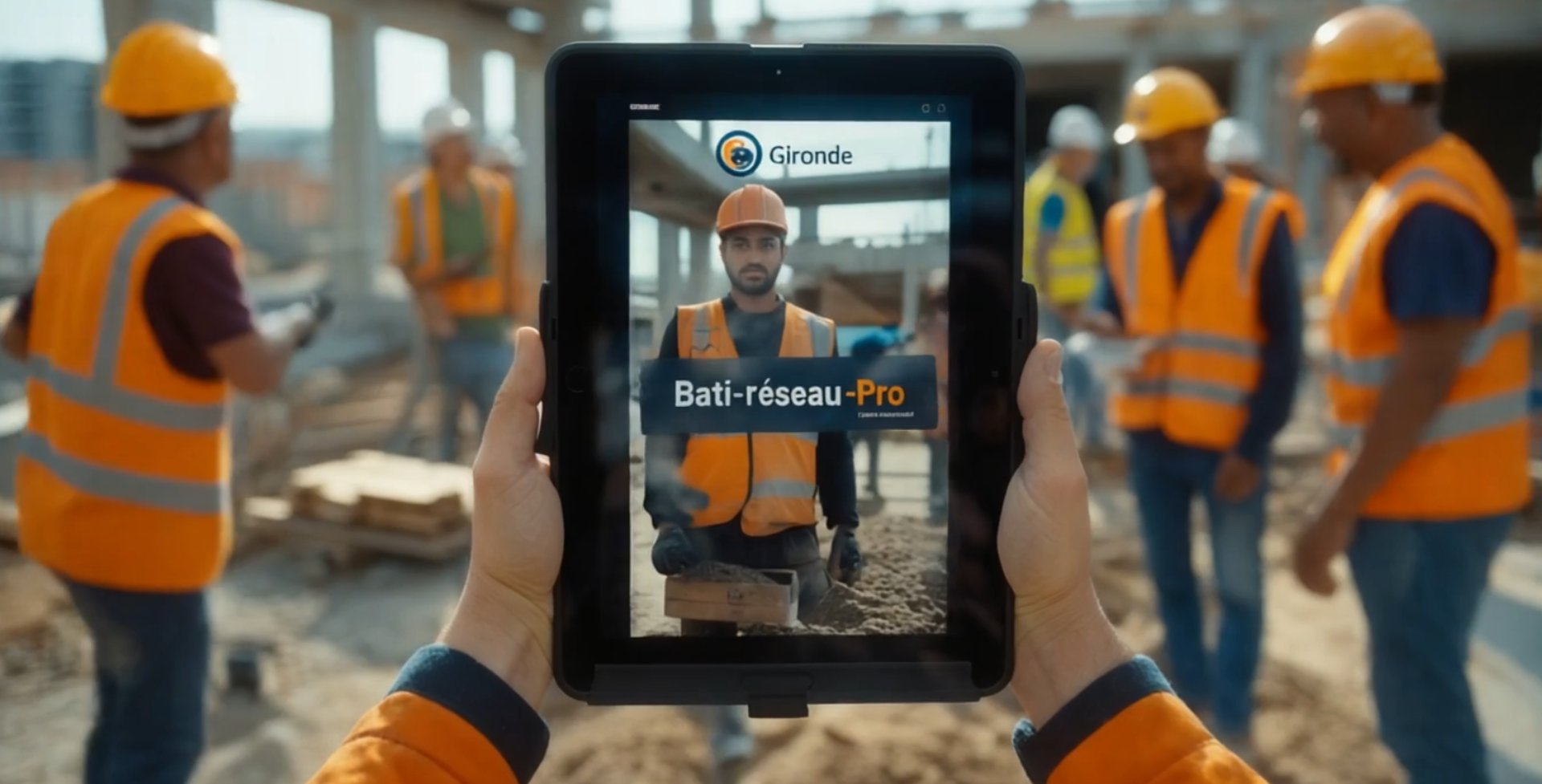an abstract photo of a curved building with a blue sky in the background