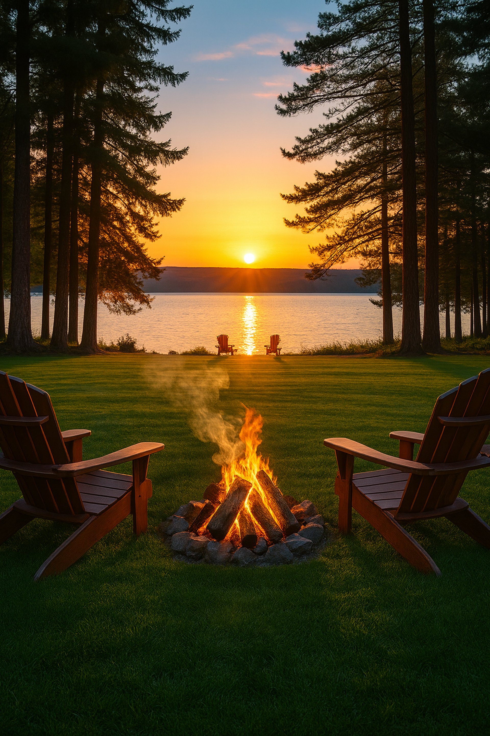 Lake home Barnes Wisconsin