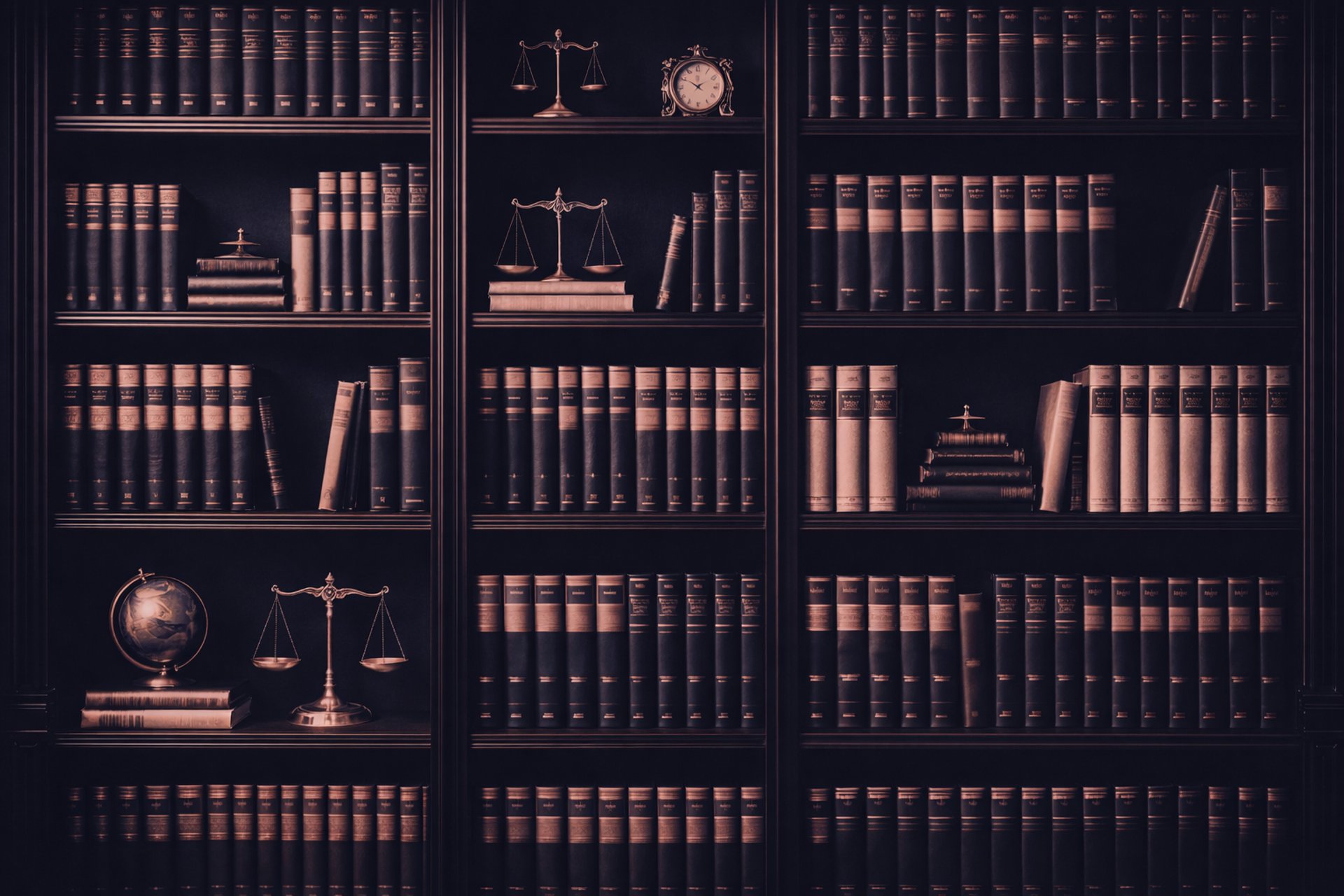 a book shelf filled with lots of books