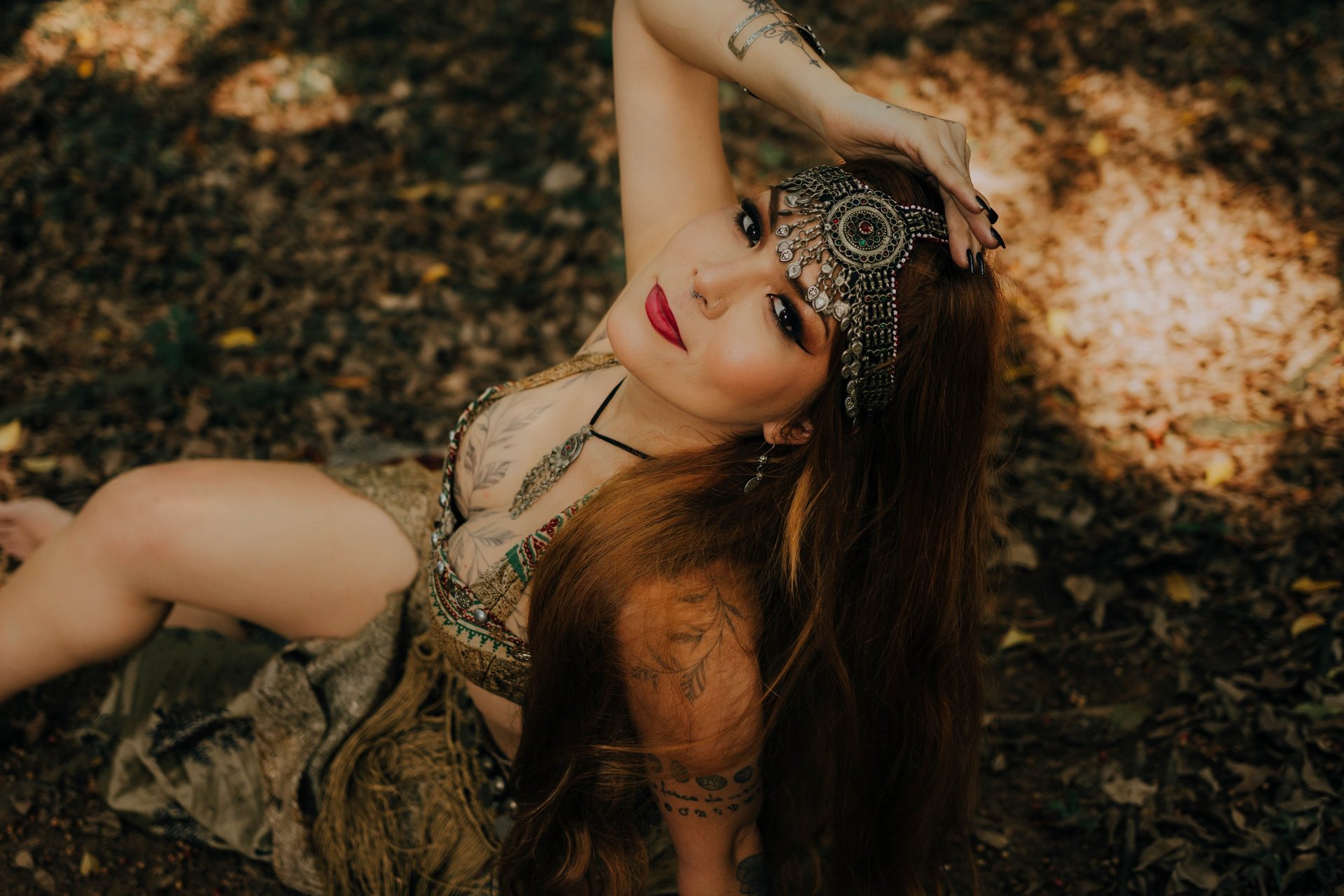 an abstract photo of a curved building with a blue sky in the background