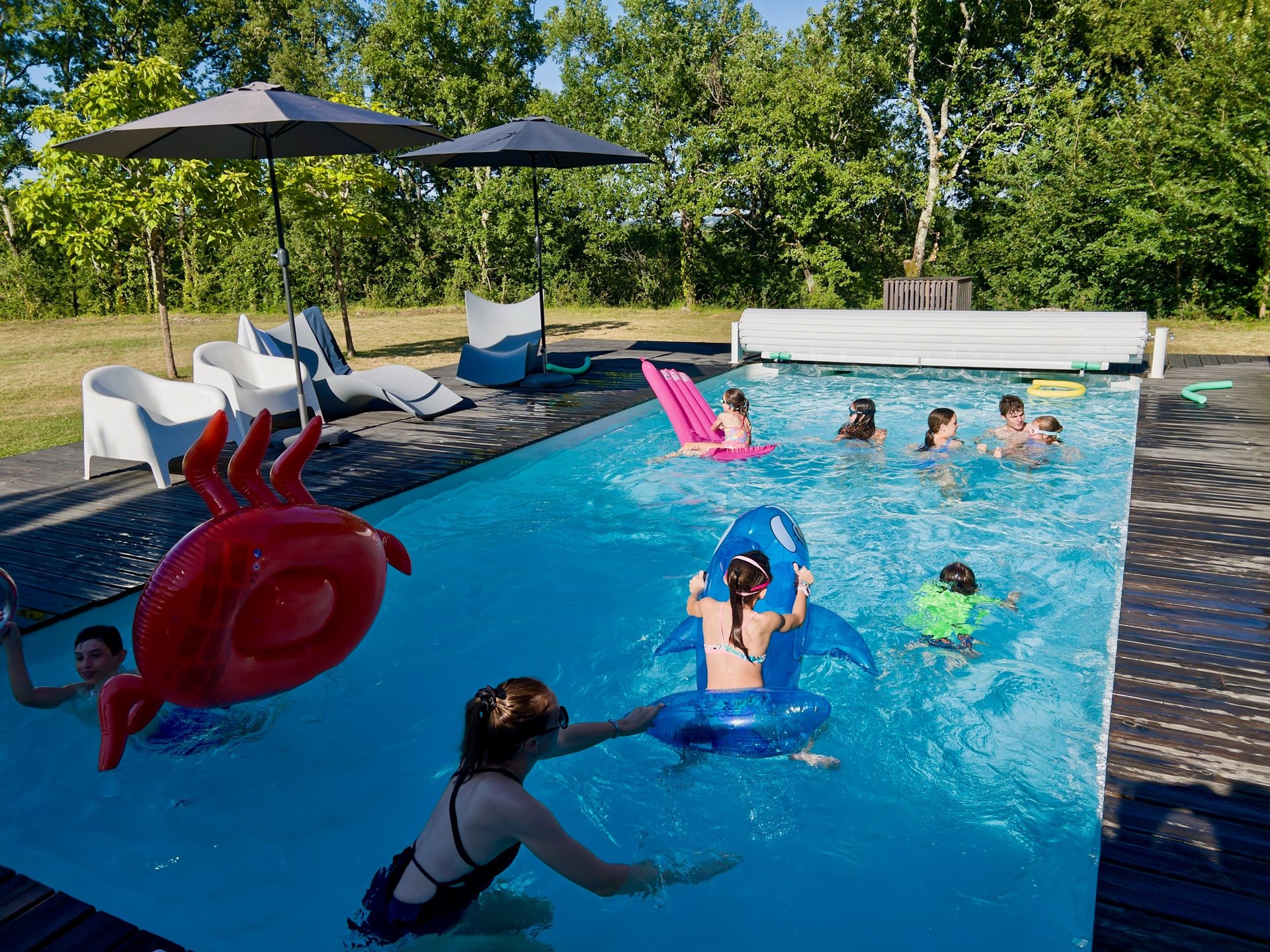 Maison Les Terrasses — gîte 4 étoiles en bois contemporain, Dévillac, Lot-et-Garonne
