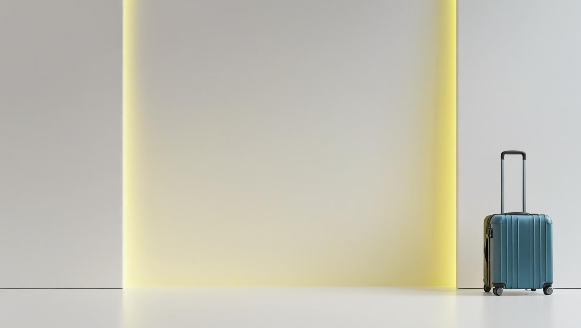 a black and yellow door with a yellow stripe