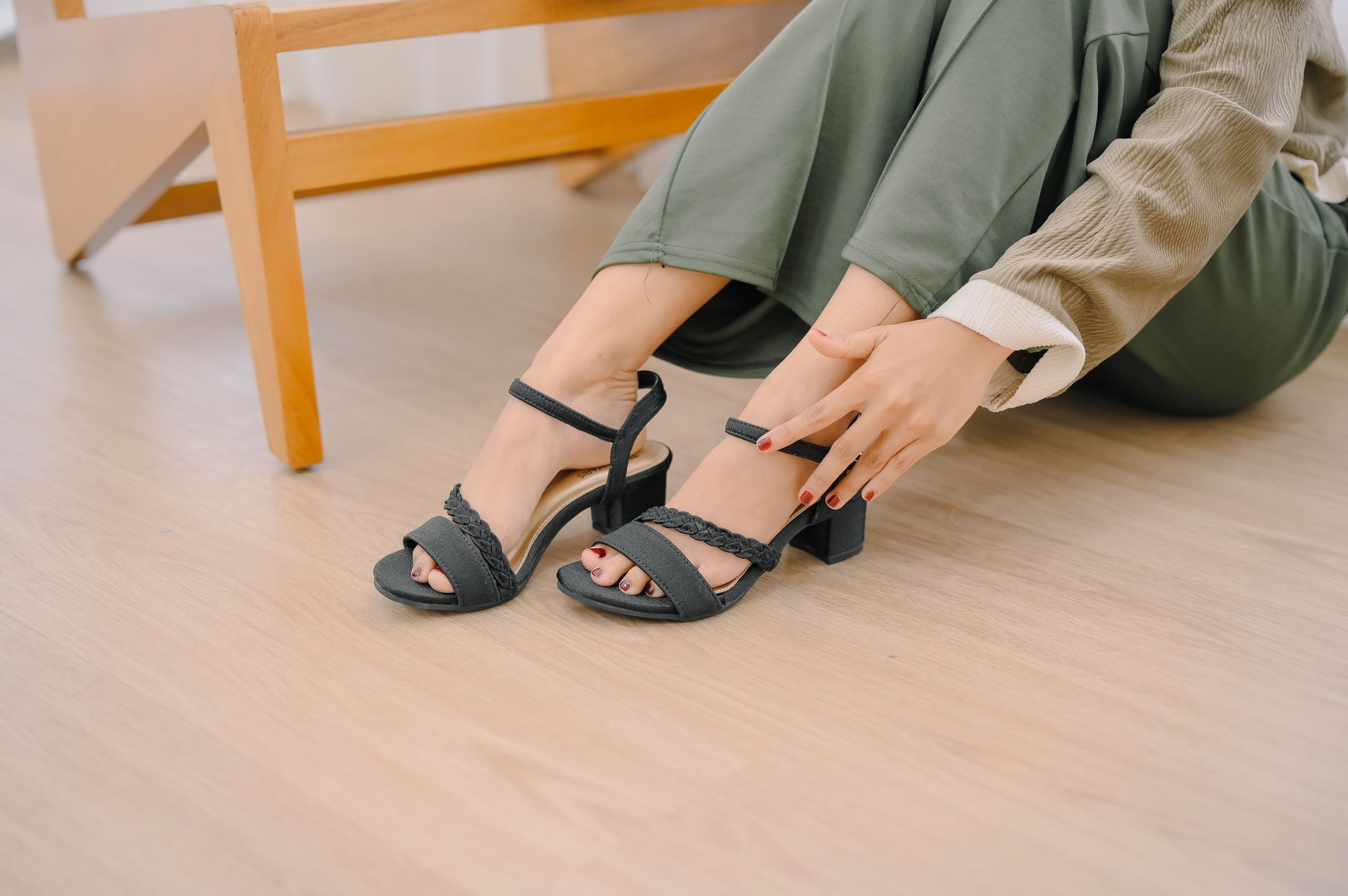 woman wearing yellow long-sleeved dress under white clouds and blue sky during daytime