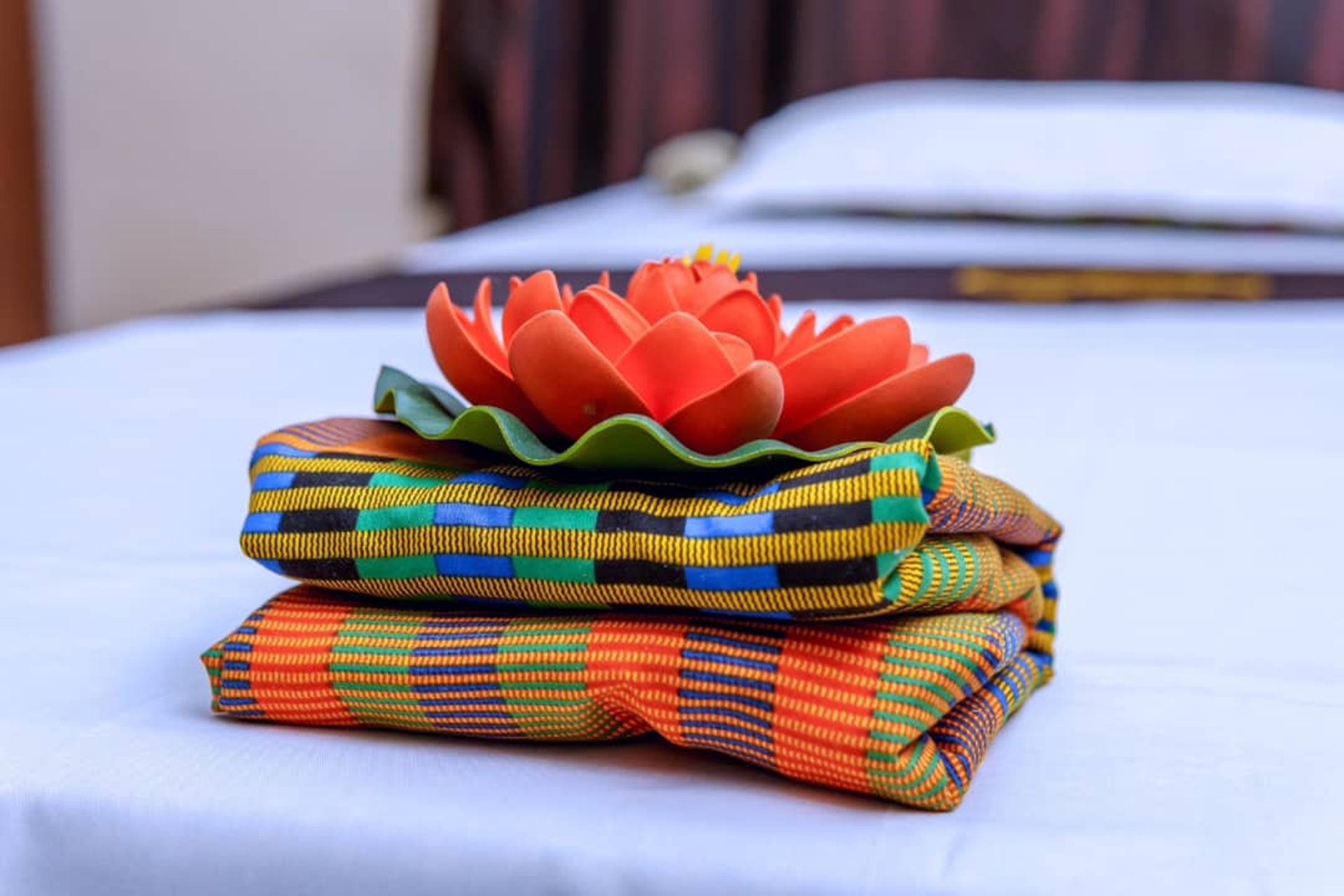 black blue and yellow textile