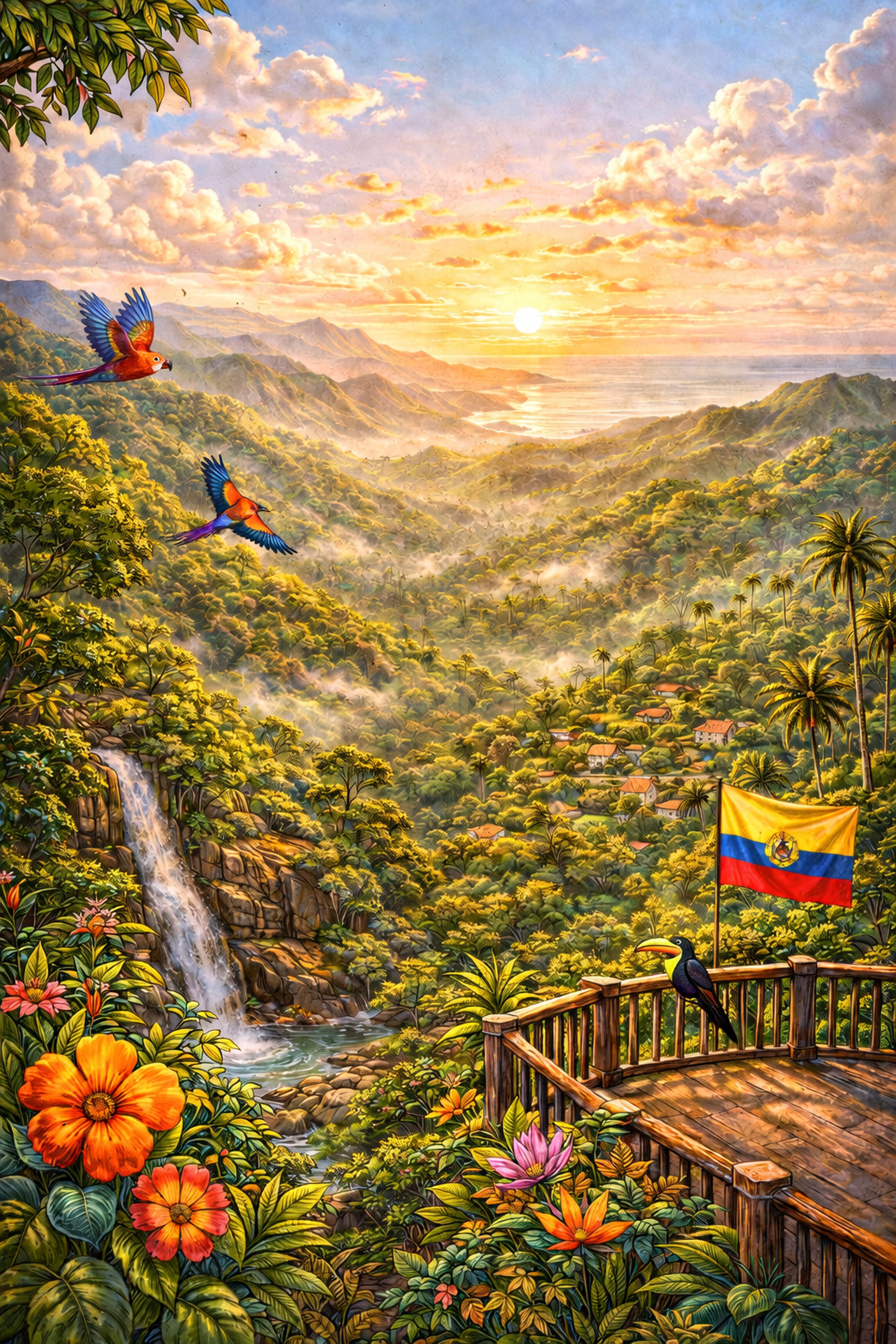 black blue and yellow textile