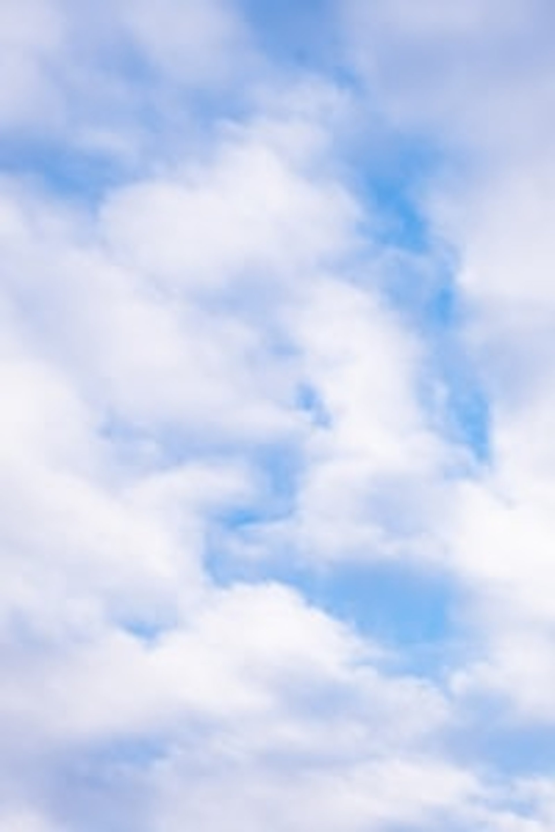 low angle view of blue clouds