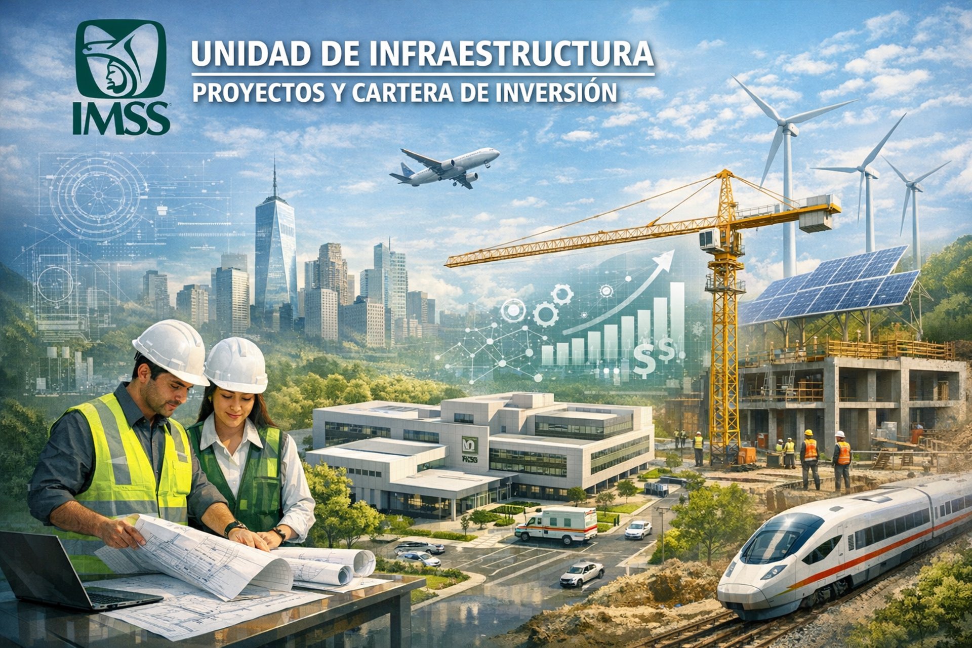 an abstract photo of a curved building with a blue sky in the background