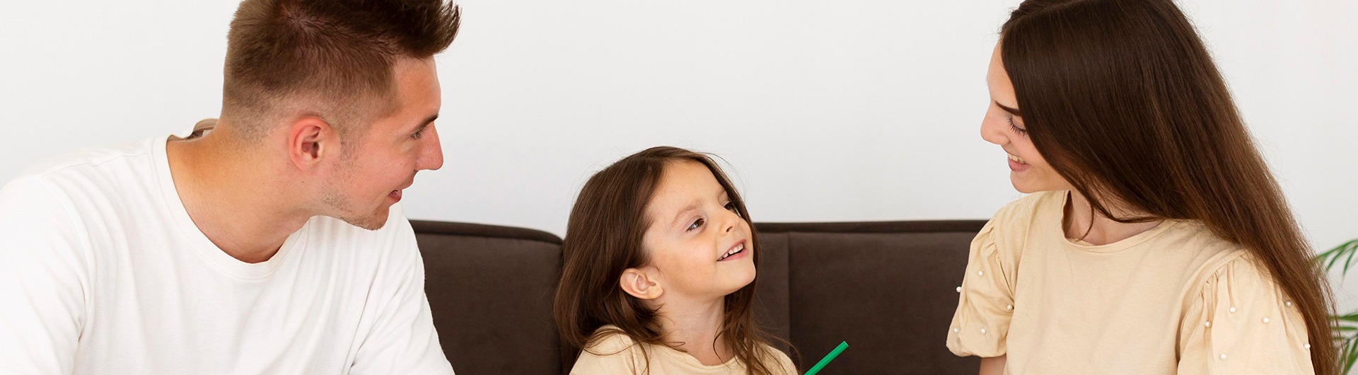 an abstract photo of a curved building with a blue sky in the background