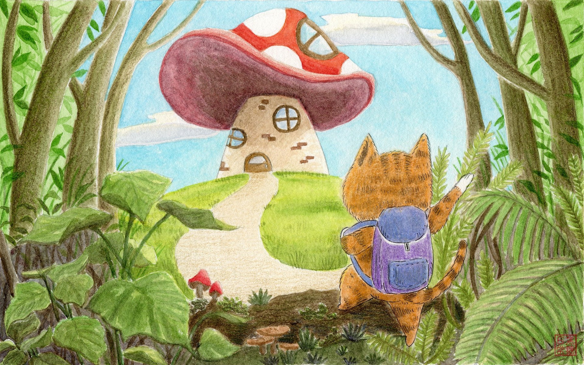 woman wearing yellow long-sleeved dress under white clouds and blue sky during daytime