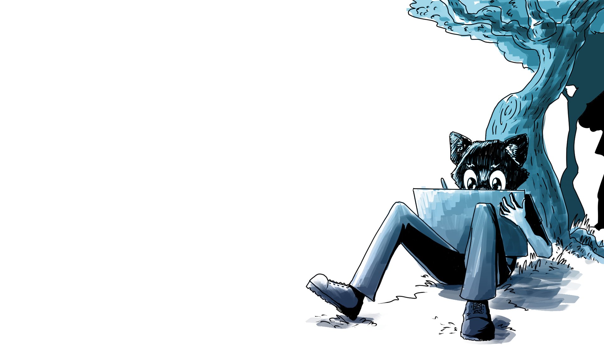 black and white bed linen