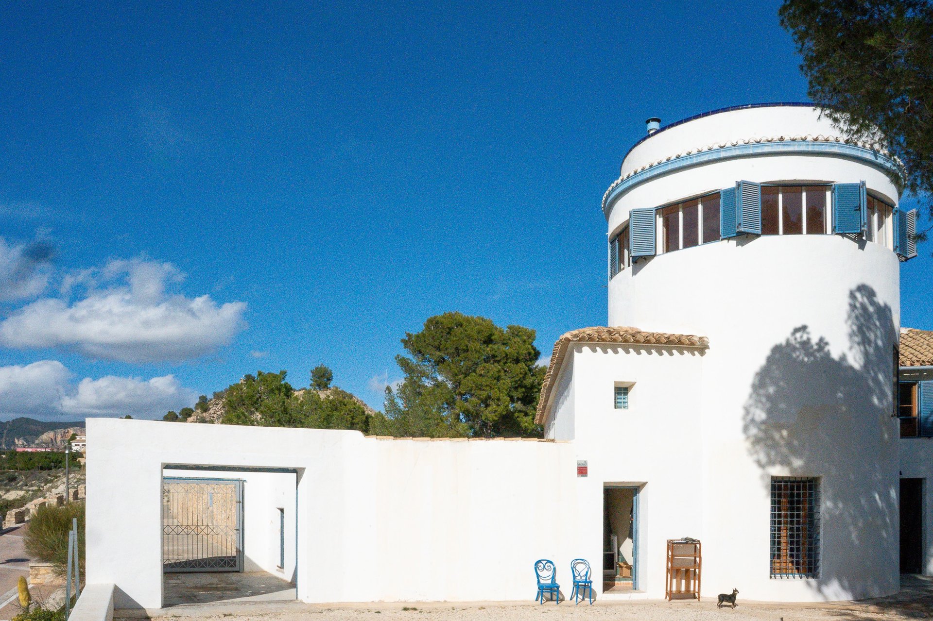 black blue and yellow textile