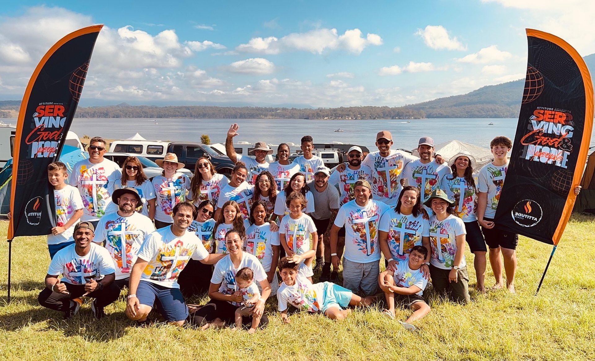 woman wearing yellow long-sleeved dress under white clouds and blue sky during daytime